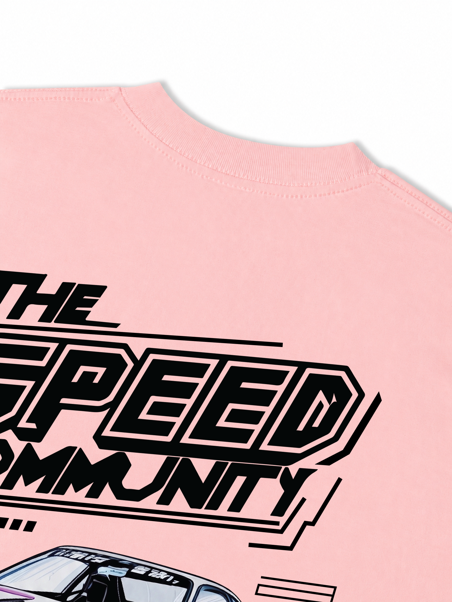 Áo Thun Relaxed Fit JDM Car Speed Community Cyber Tuner