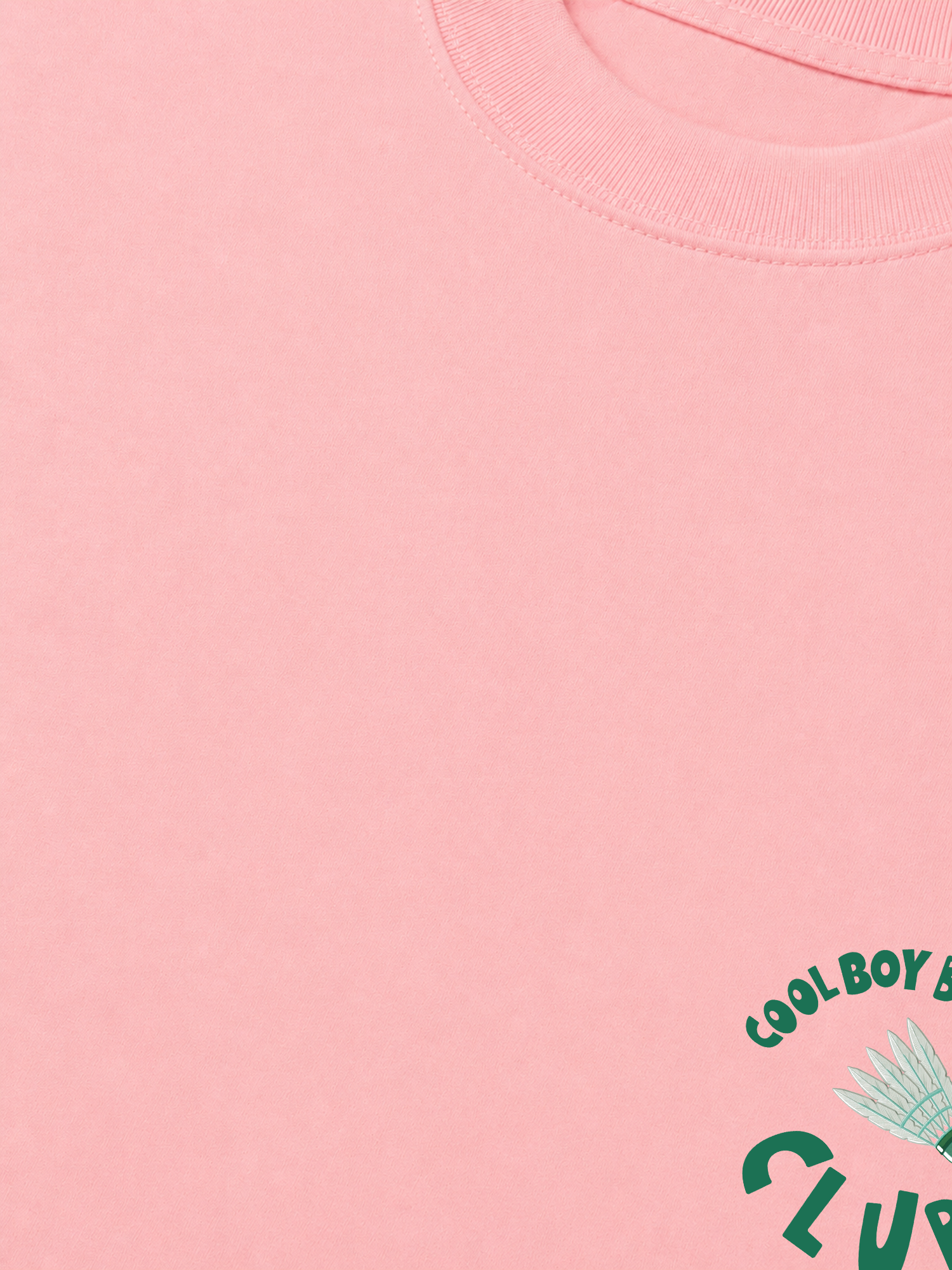 Áo Thun Relaxed Fit Badminton Cool Boy Club
