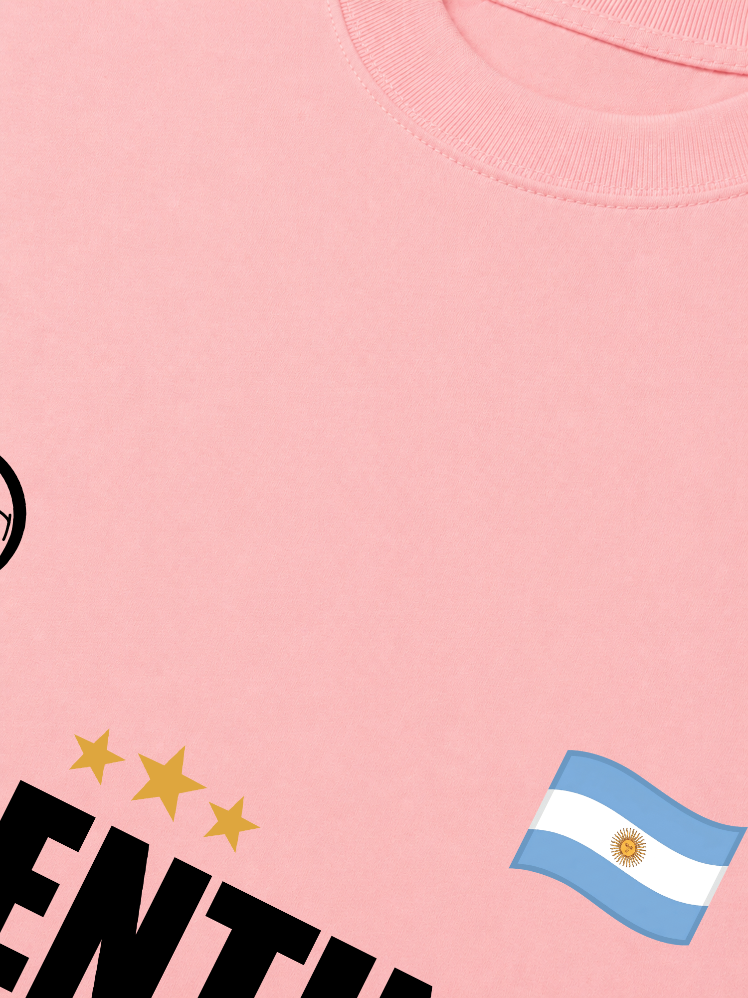 Áo Thun Relaxed Fit Soccer World Cup Argentina