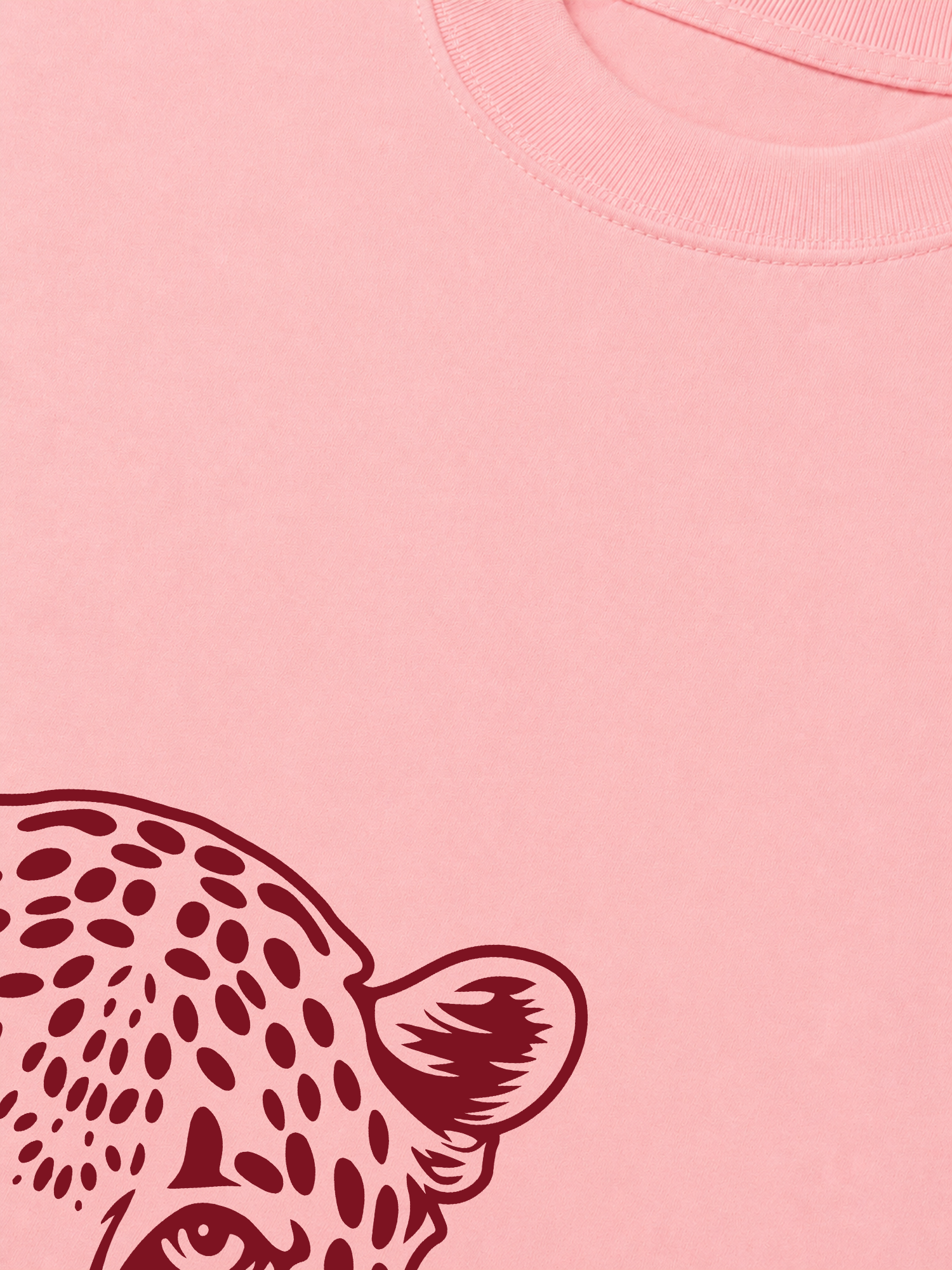 Áo Thun Relaxed Fit Urban Leopard Feline Face