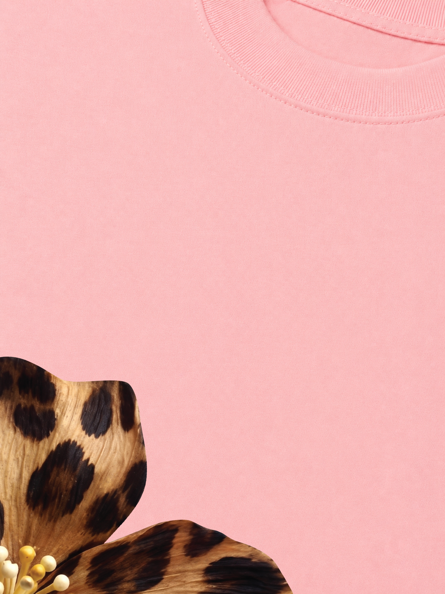 Áo Thun Relaxed Fit Urban Leopard Safari Spotted Petals