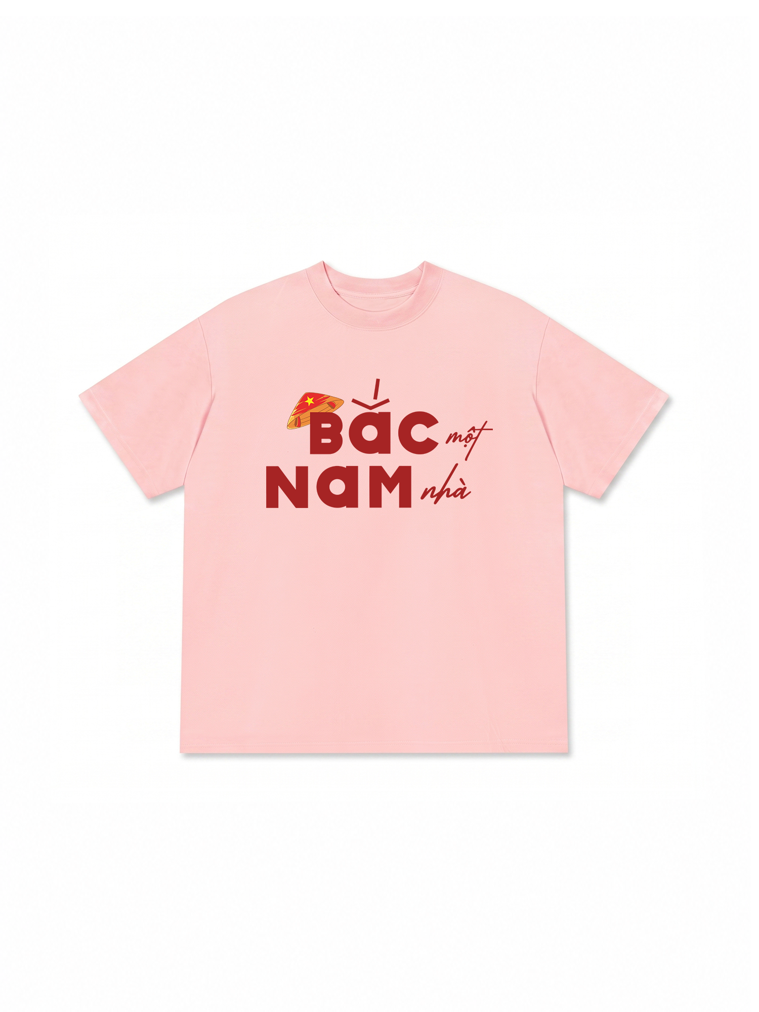 Áo Thun Relaxed Fit Bắc Nam Một Nhà