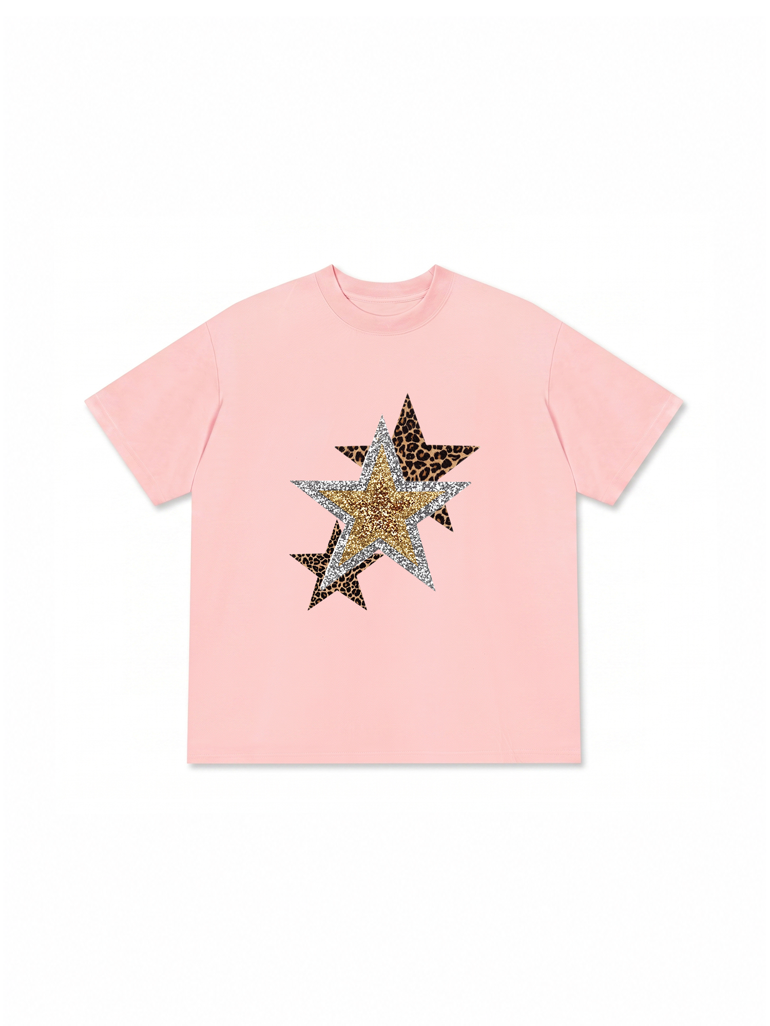 Áo Thun Relaxed Fit Urban Leopard Metallic Savage Stars