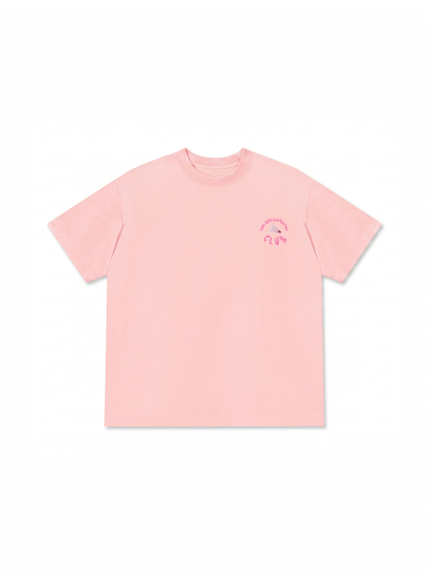Áo Thun Relaxed Fit Badminton Cool Girl Club