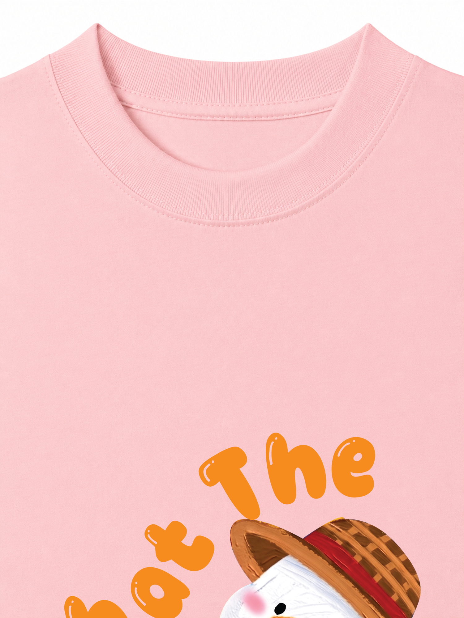 Áo Thun Relaxed Fit Farm What The Duck Orange