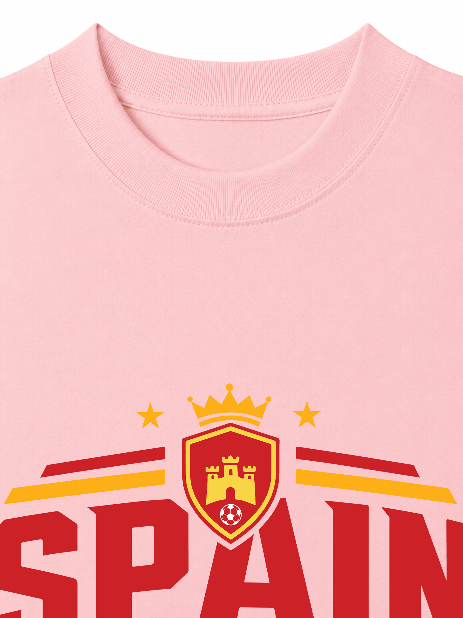 Áo Thun Relaxed Fit Soccer Spain Play With Pasion