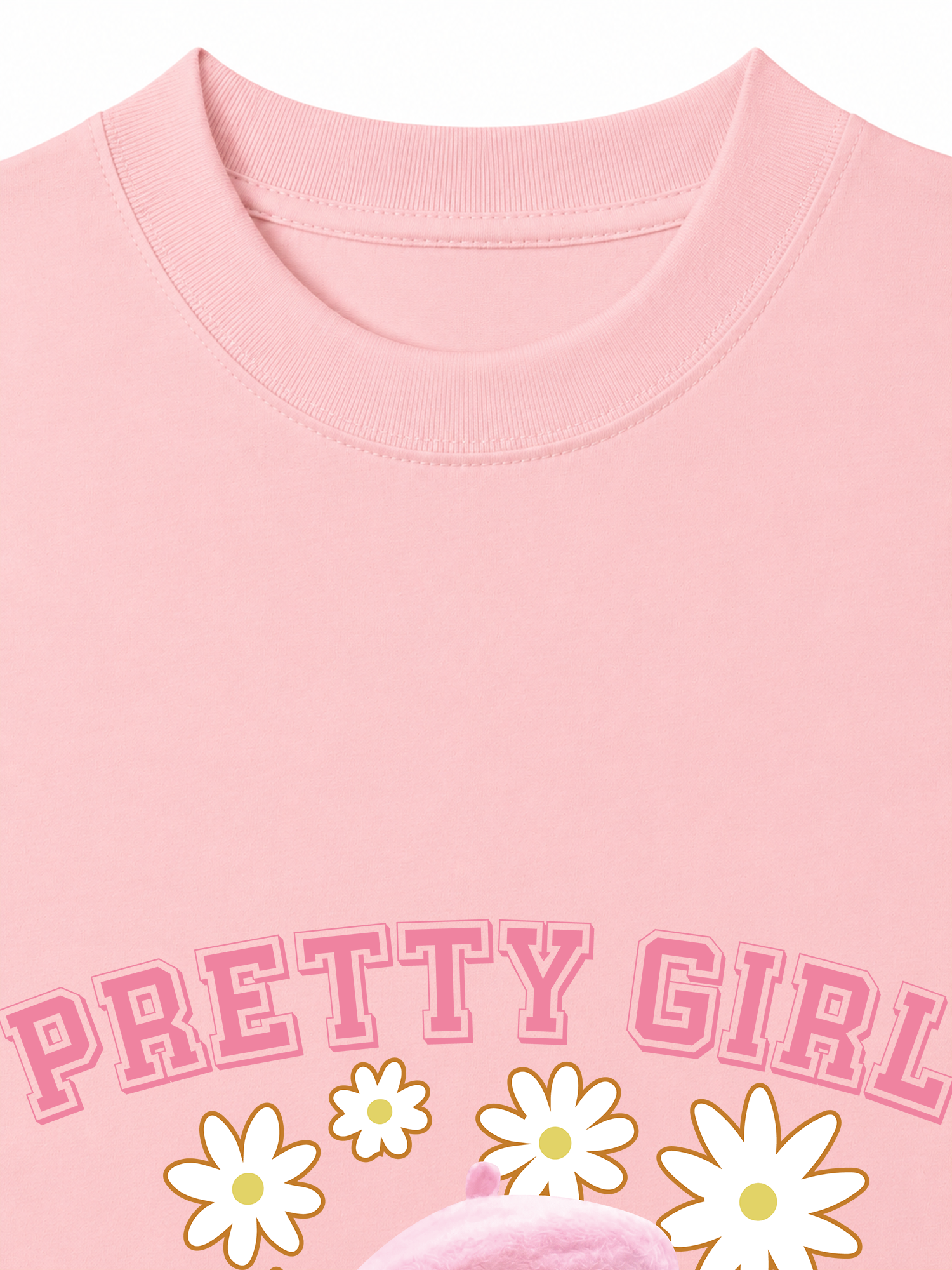 Áo Thun Relaxed Fit Cute Gang Pretty Girl