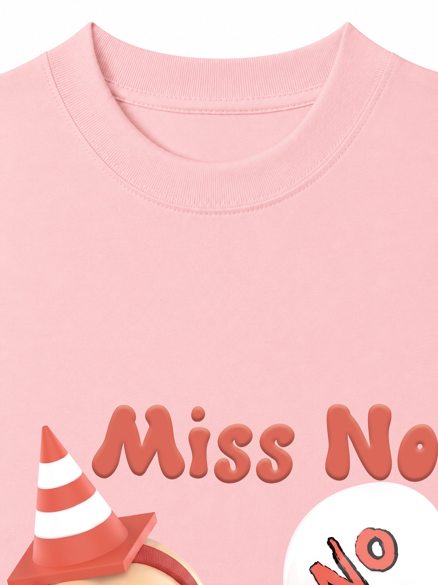 Áo Thun Relaxed Fit Cute Gang Miss No