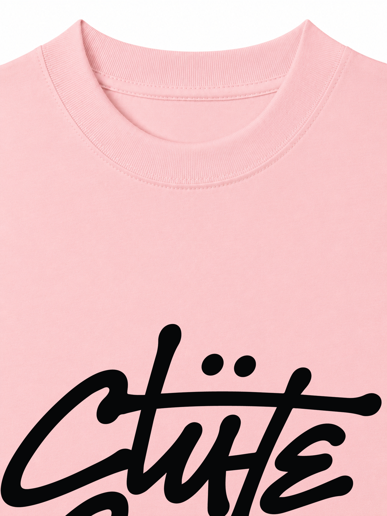 Áo Thun Relaxed Fit Cute Gang Black Boy
