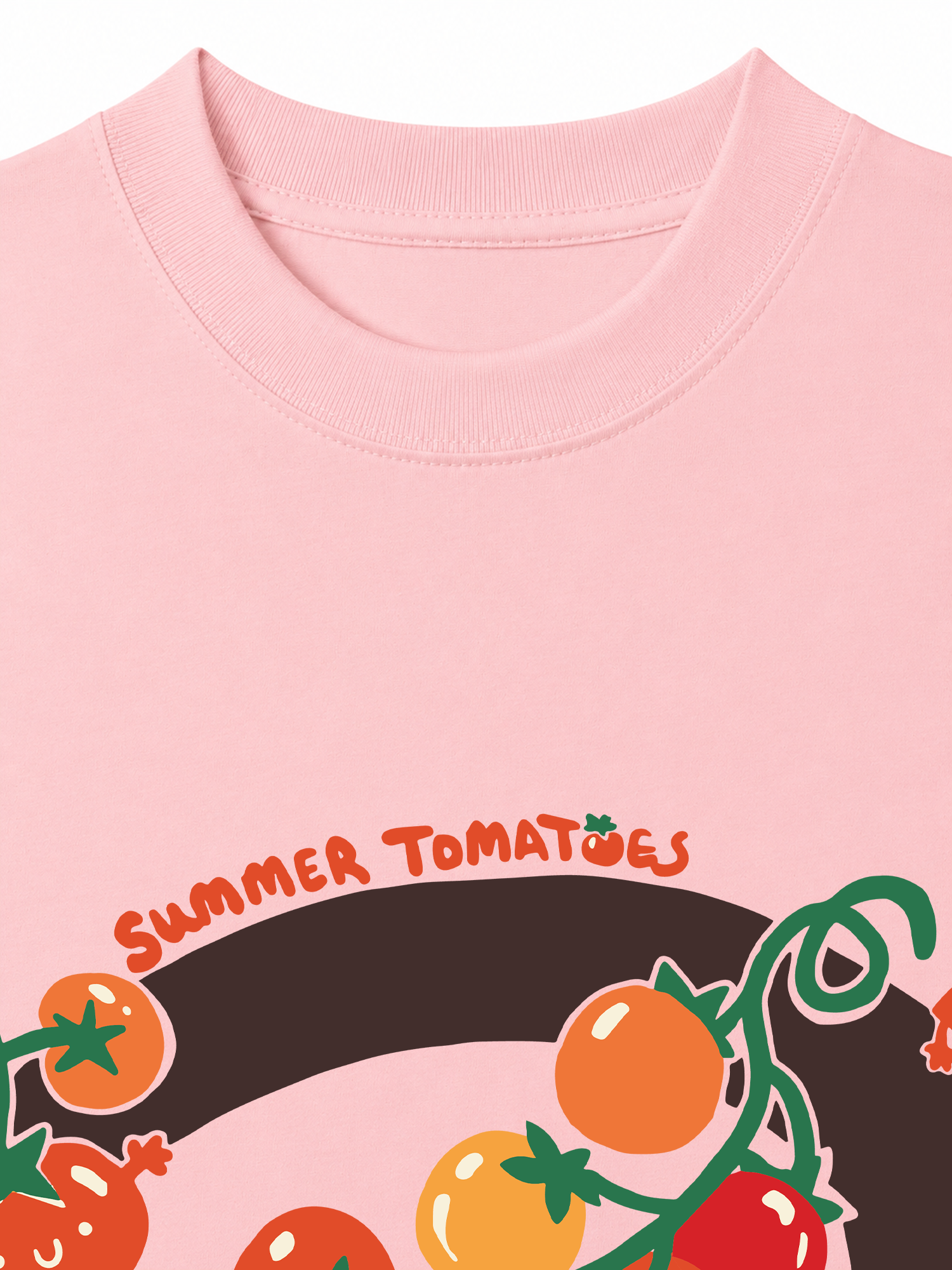Áo Thun Relaxed Fit Yummy Mood Summer Tomatoes