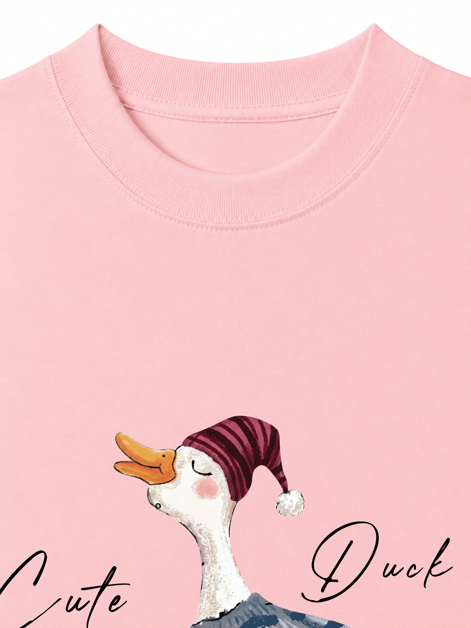Áo Thun Relaxed Fit Farm Cute Duck