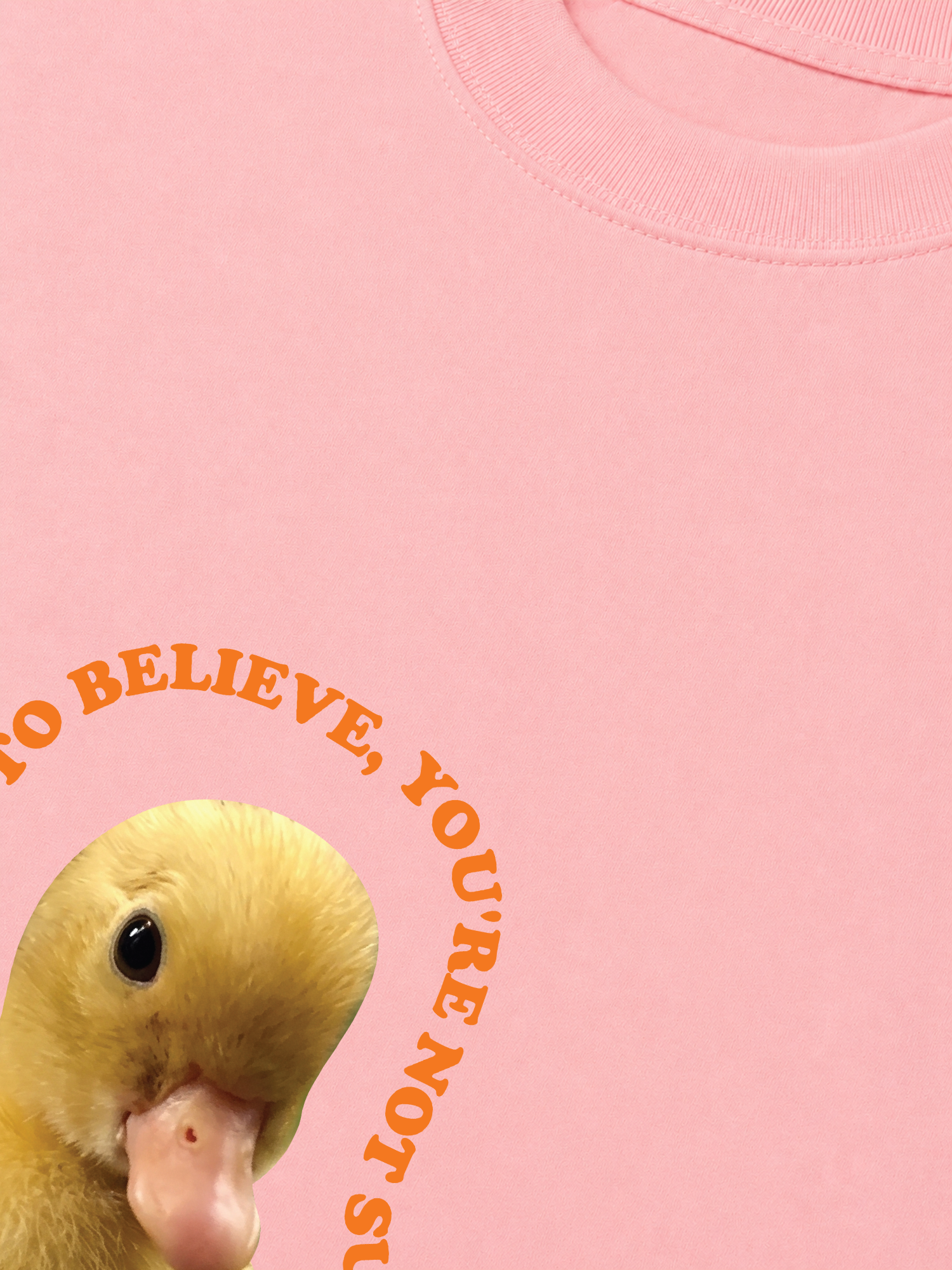Áo Thun Relaxed Fit Farm Baby Yellow Duck