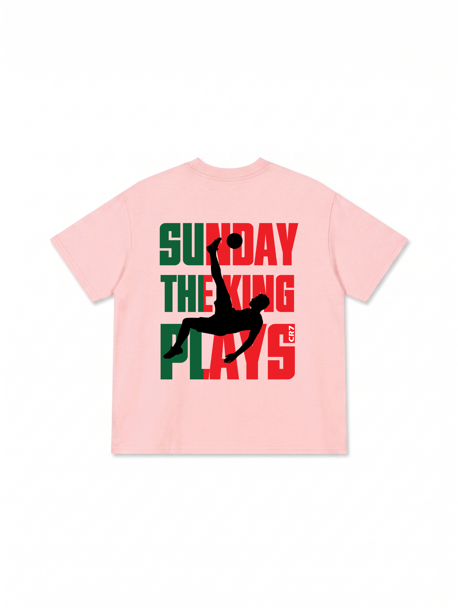 Áo Thun Relaxed Fit Soccer Sunday The King Plays