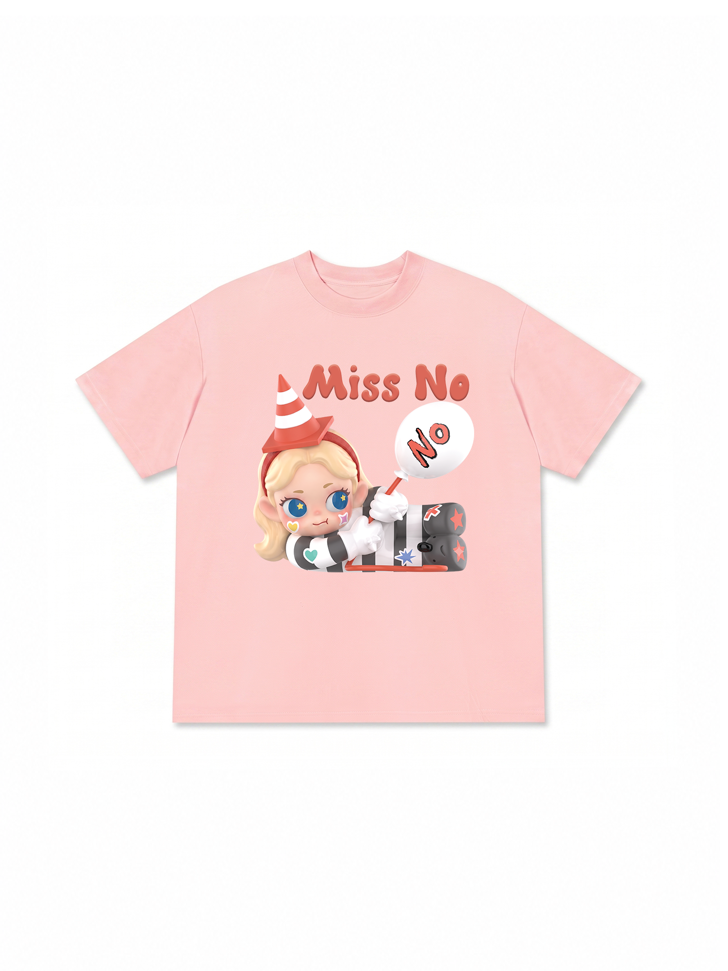 Áo Thun Relaxed Fit Cute Gang Miss No