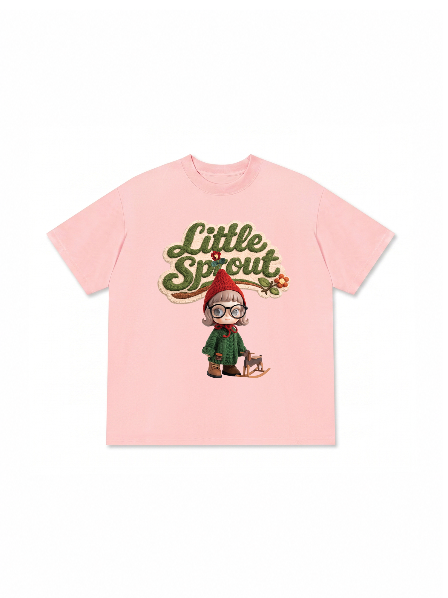 Áo Thun Relaxed Fit Cute Gang Little Sprout