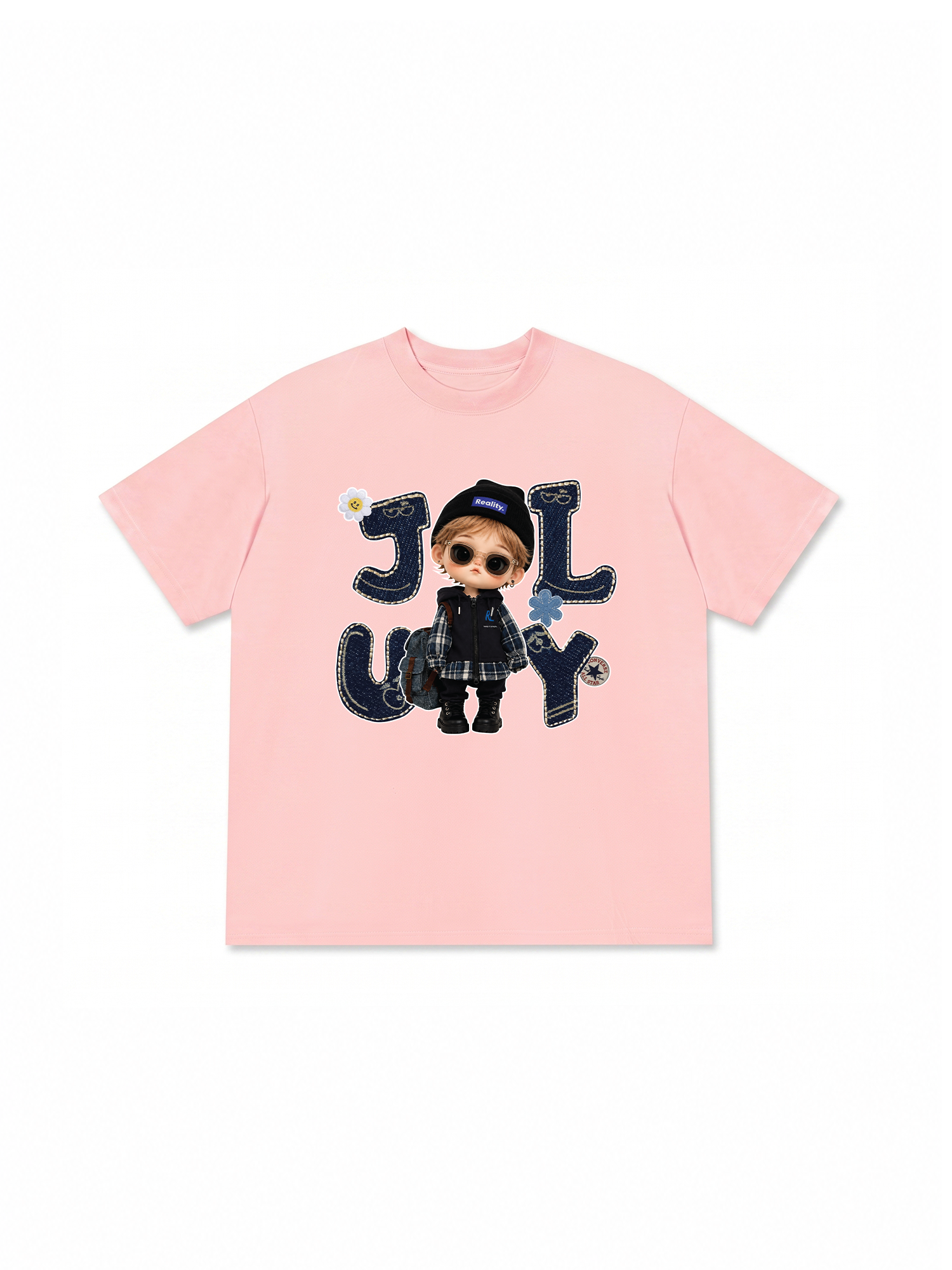 Áo Thun Relaxed Fit Cute Gang July