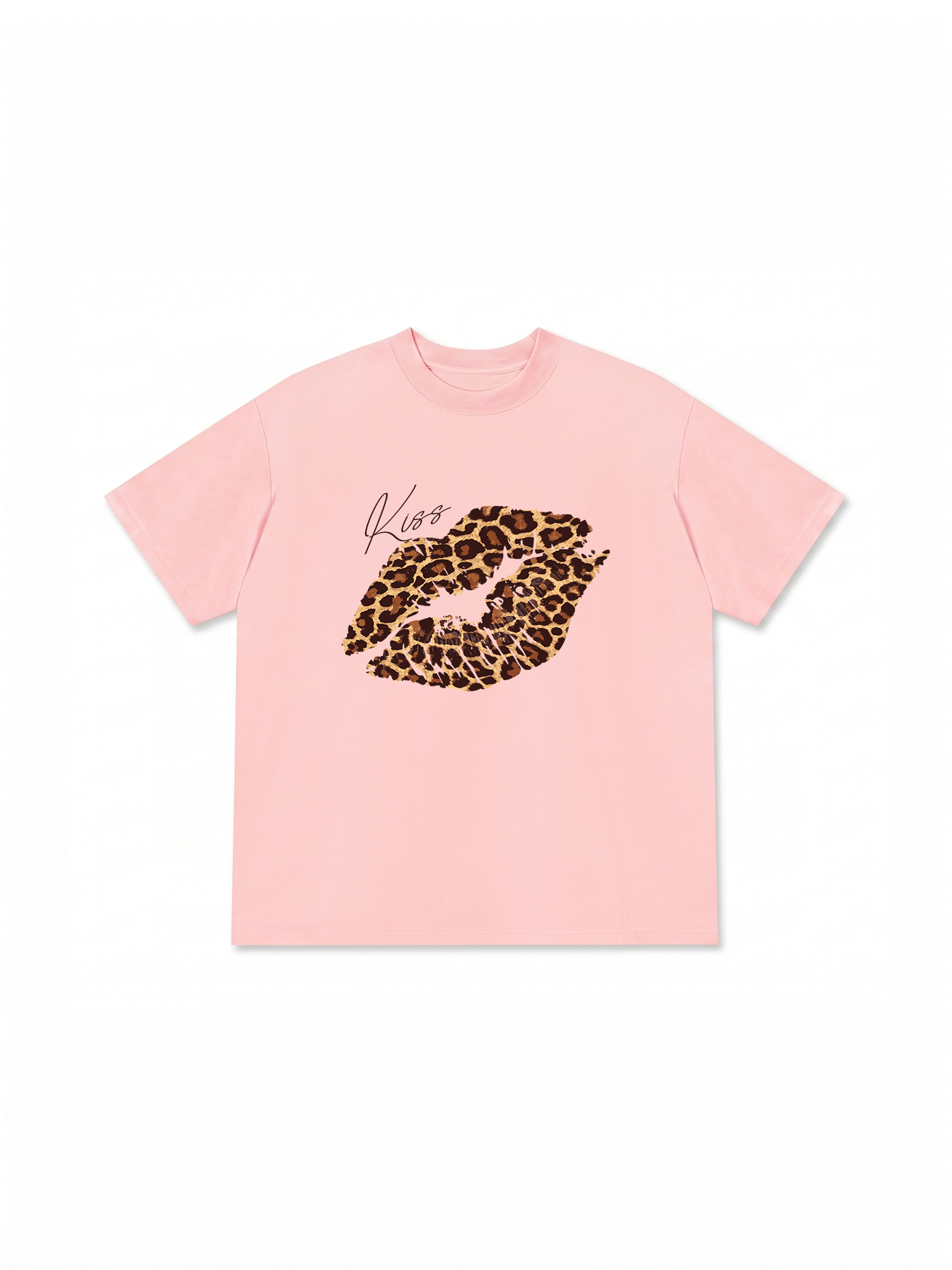 Áo Thun Relaxed Fit Urban Leopard Kiss Lip
