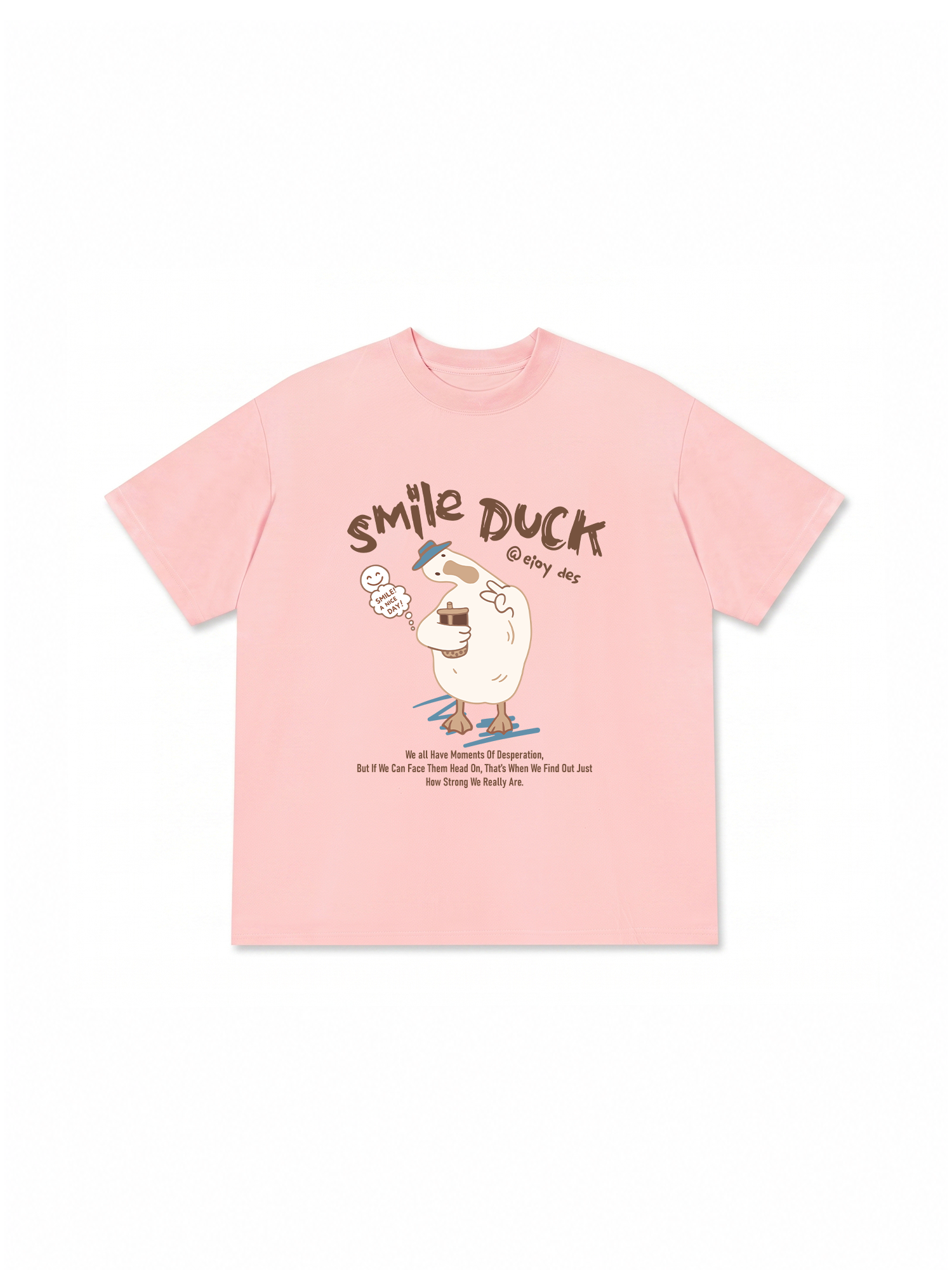 Áo Thun Relaxed Fit Farm Smile Duck