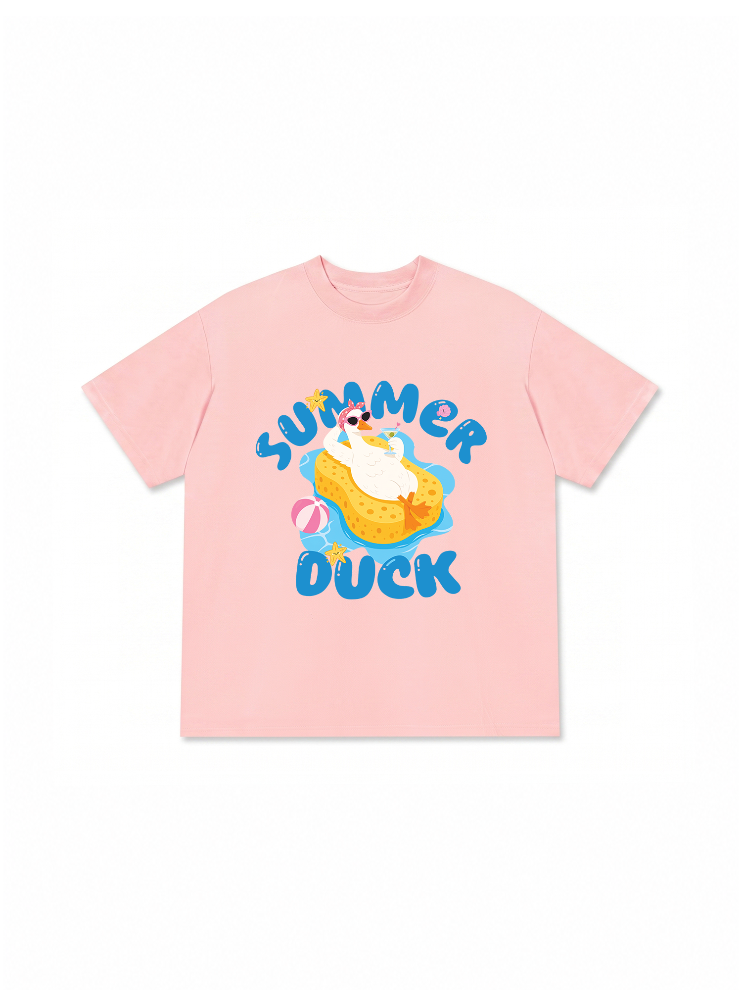 Áo Thun Relaxed Fit Farm Summer Duck
