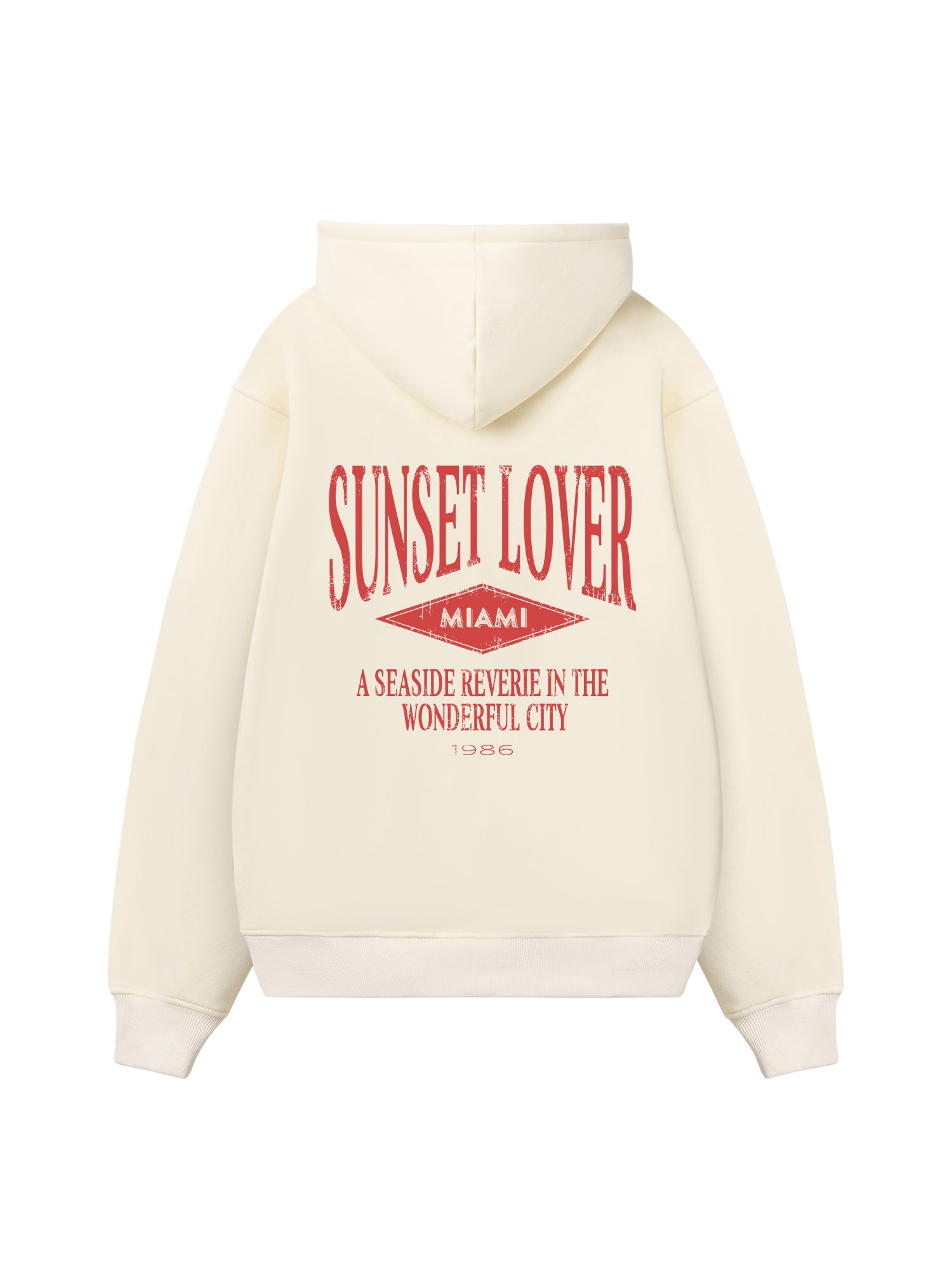 City Sunset Lover Miami Hoodie