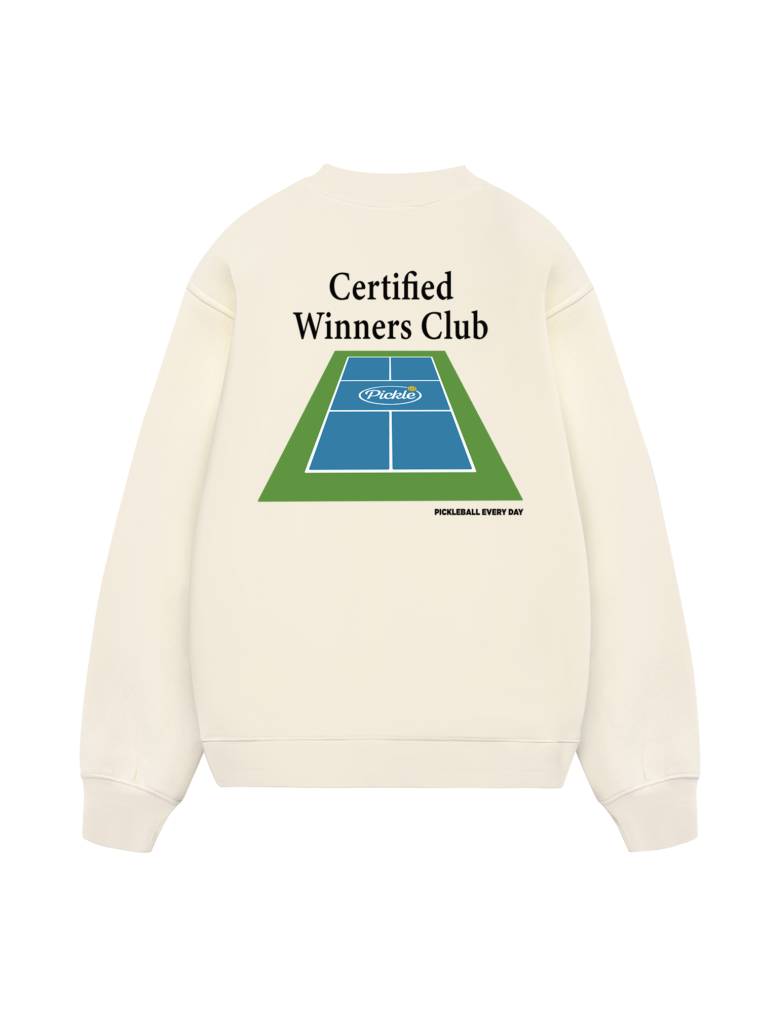 Pickleball Certified Winners Club Sweater