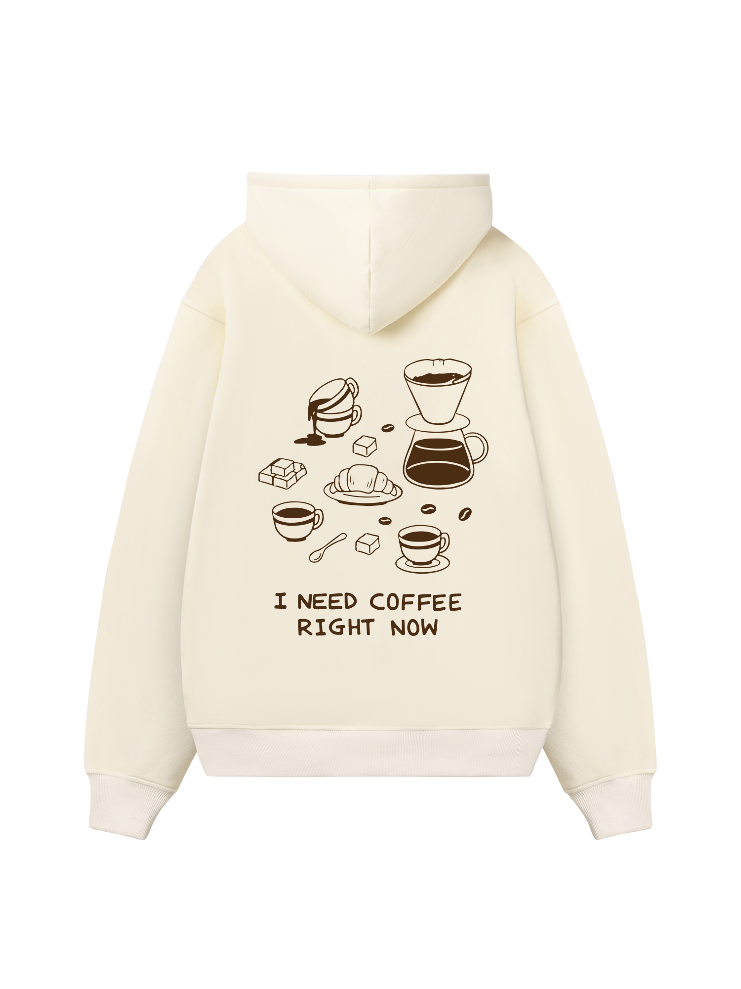 I Need Coffee Right Now Hoodie