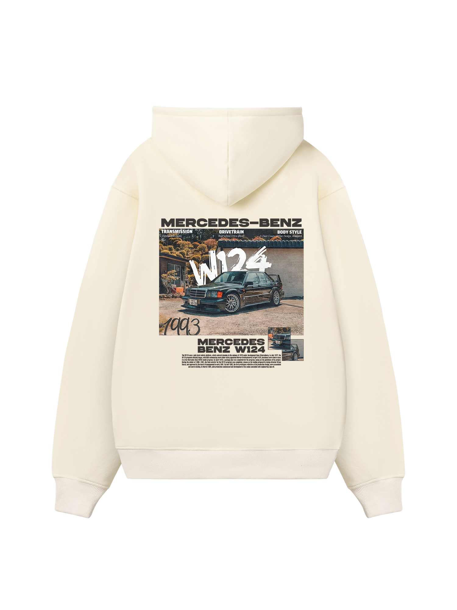 Mercedes W124 1993 Hoodie