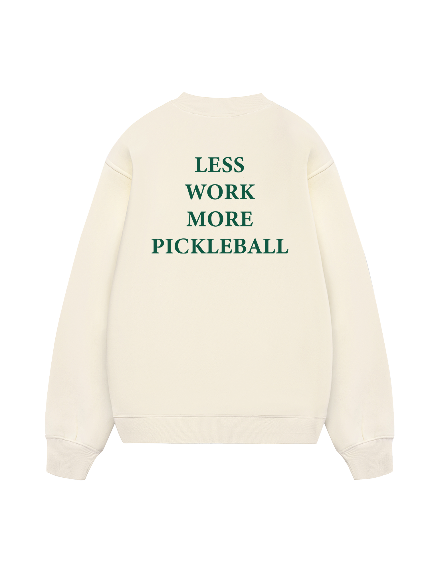 Pickleball Less Work More Pickleball Sweater