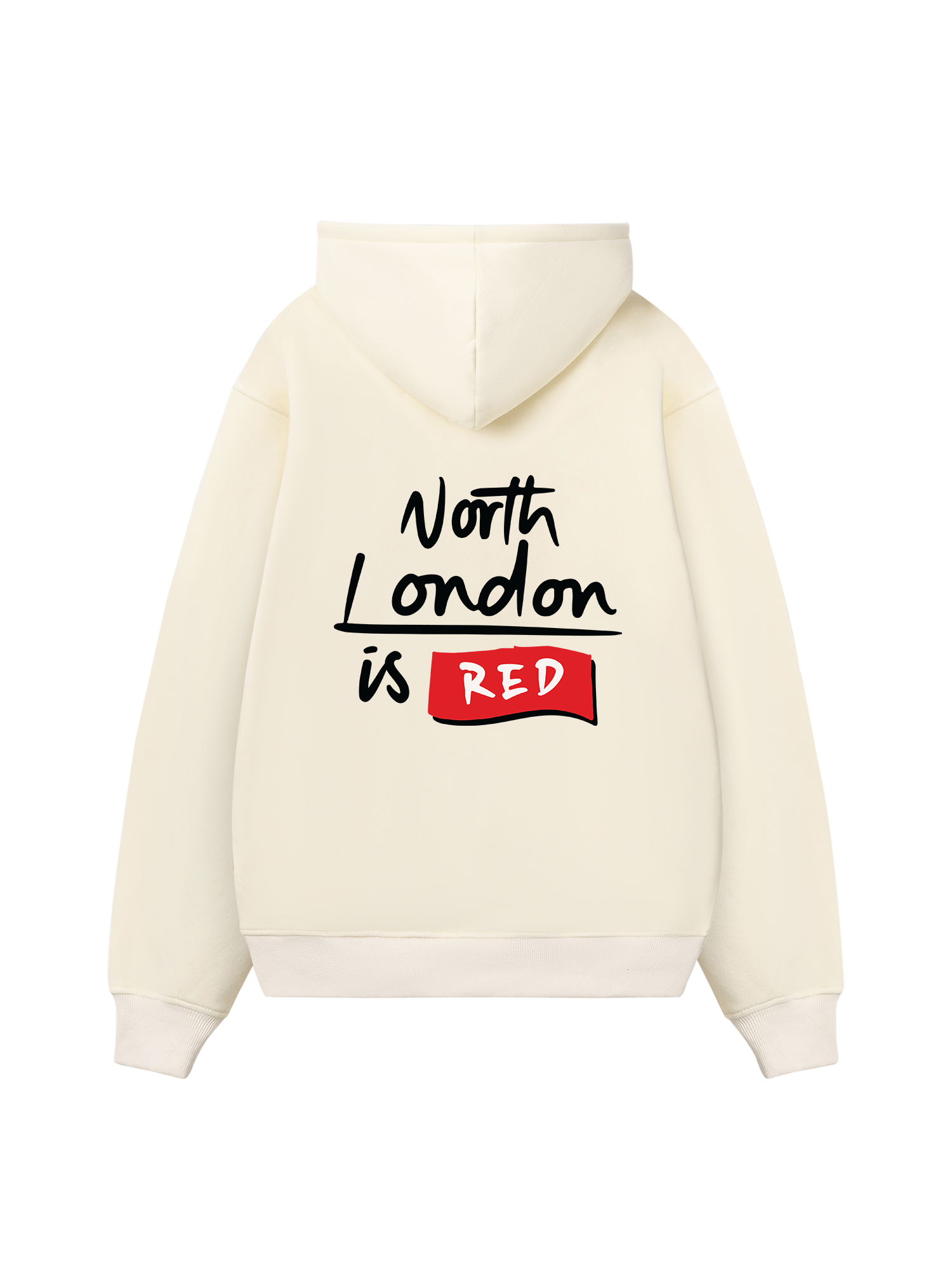 Soccer North London Is Red Hoodie