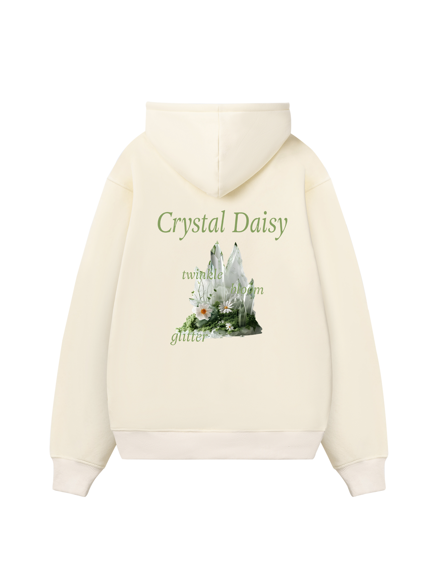 Floral Crytsal Daisy Hoodie