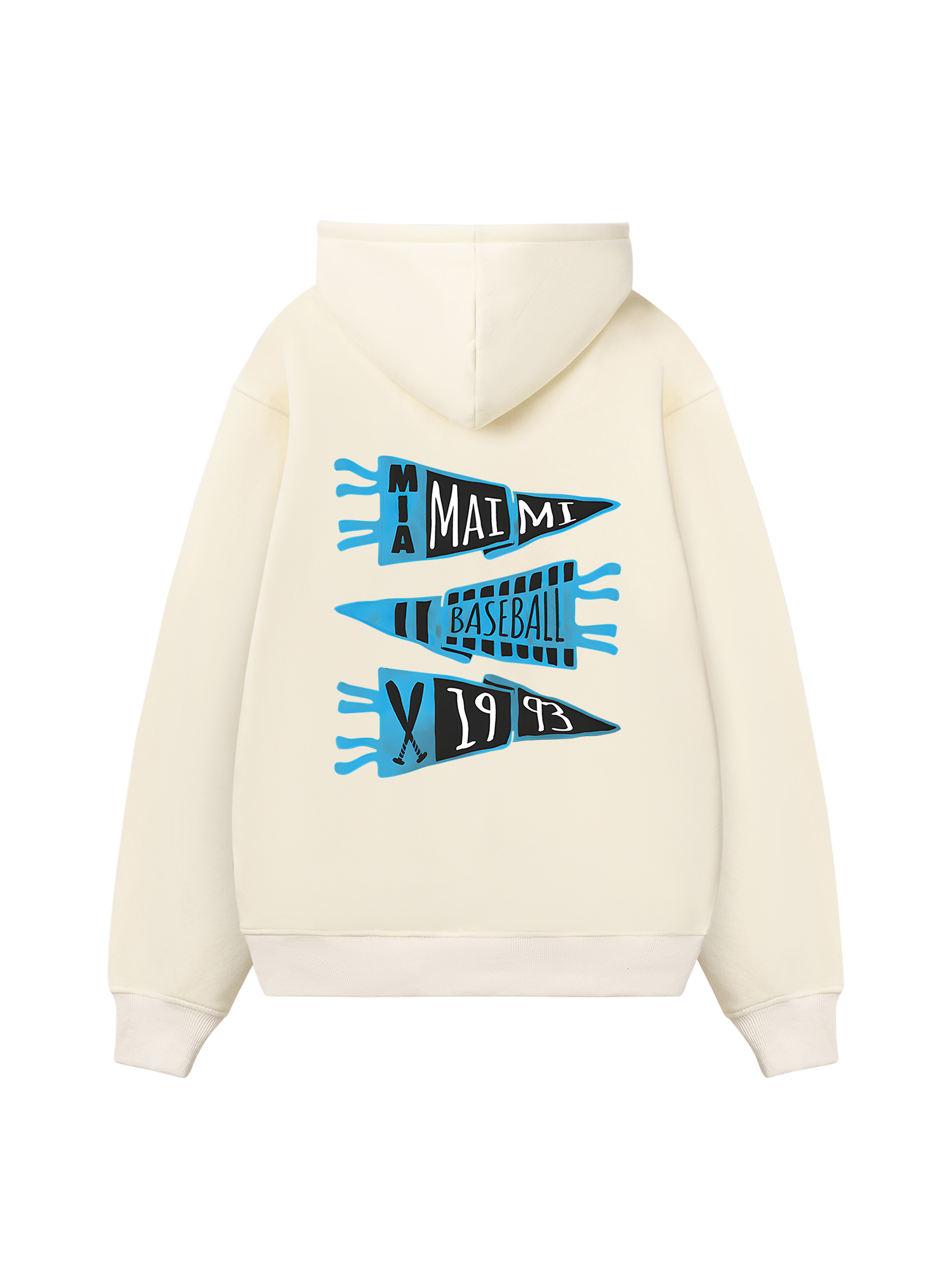 Baseball Maimi Hoodie
