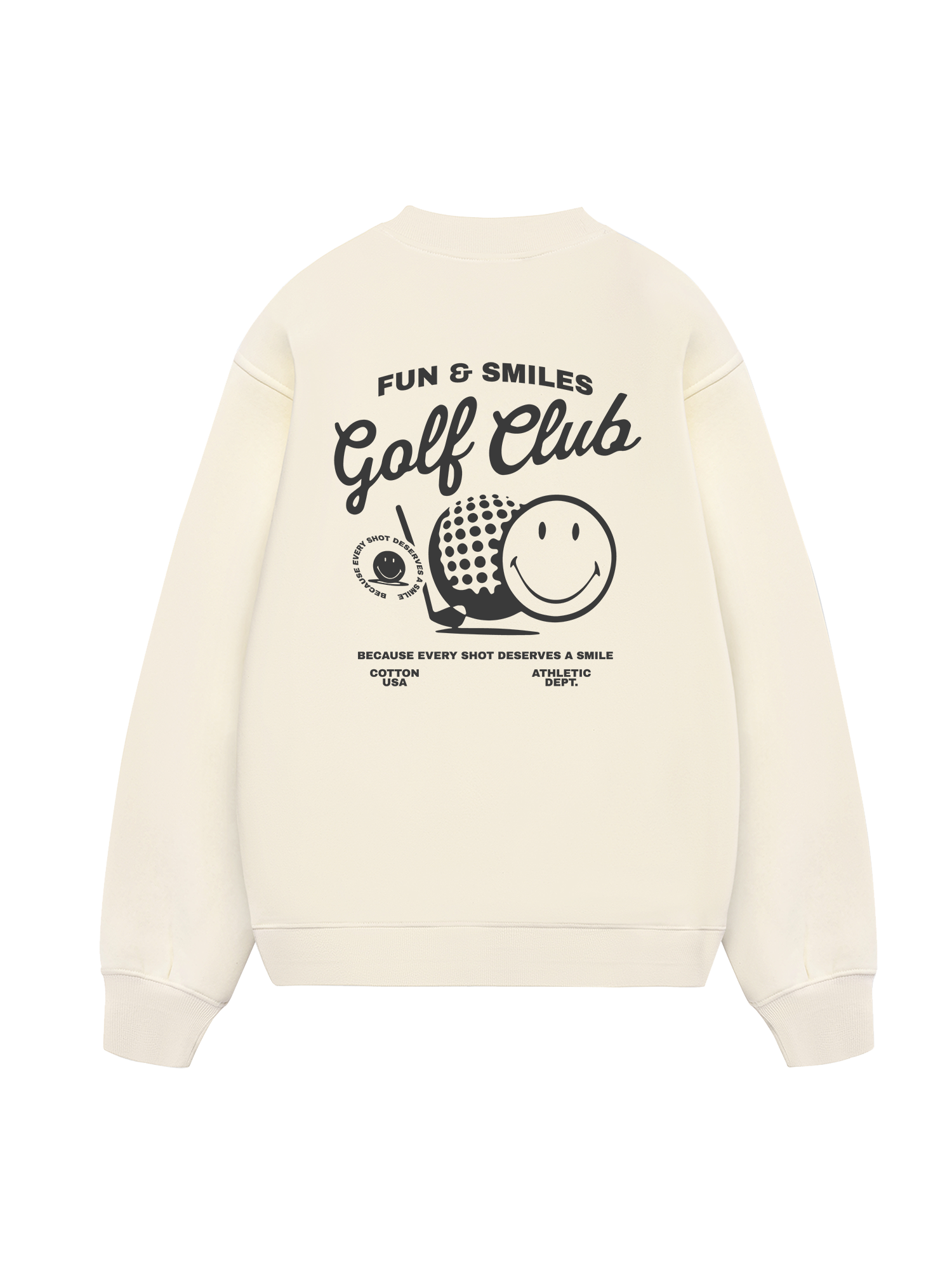 Golf Deserves A Smile Sweater