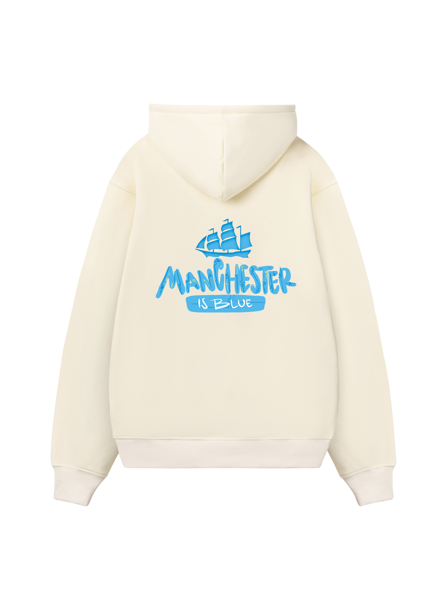 Manchester Is Blue Ver 2 Hoodie