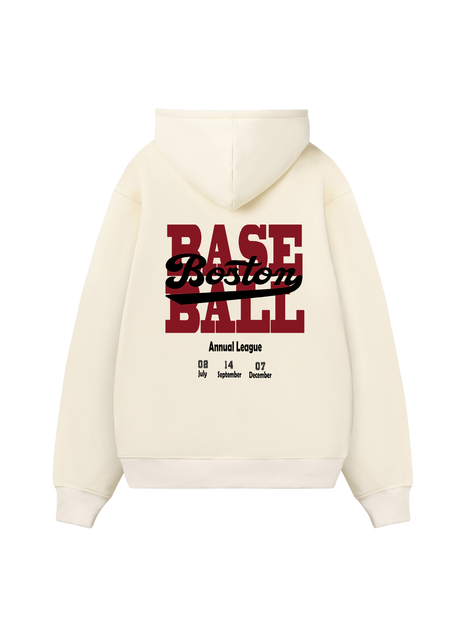 Baseball Boston League Hoodie