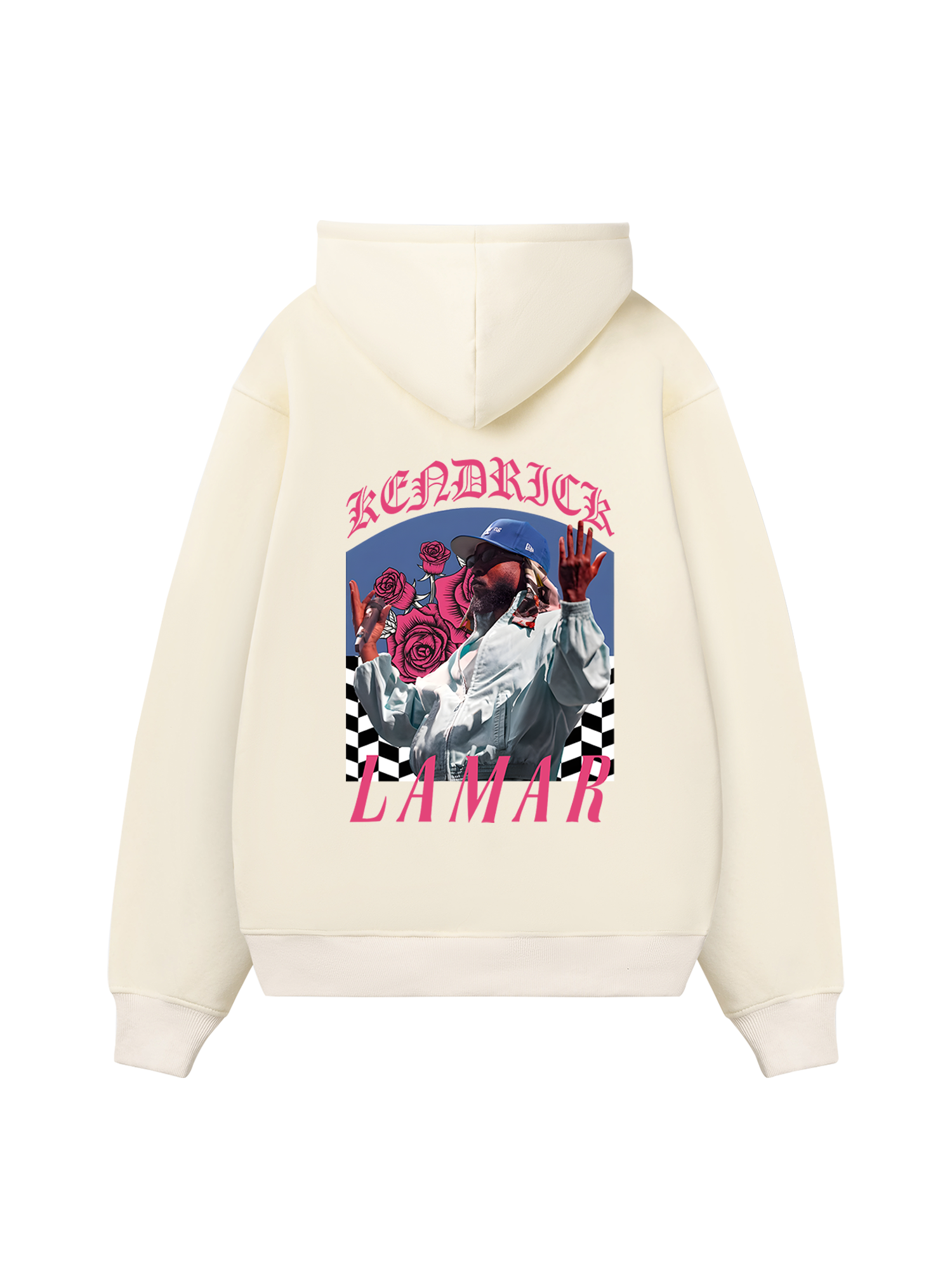 Rapper Kendrick Lamar Roses Hoodie