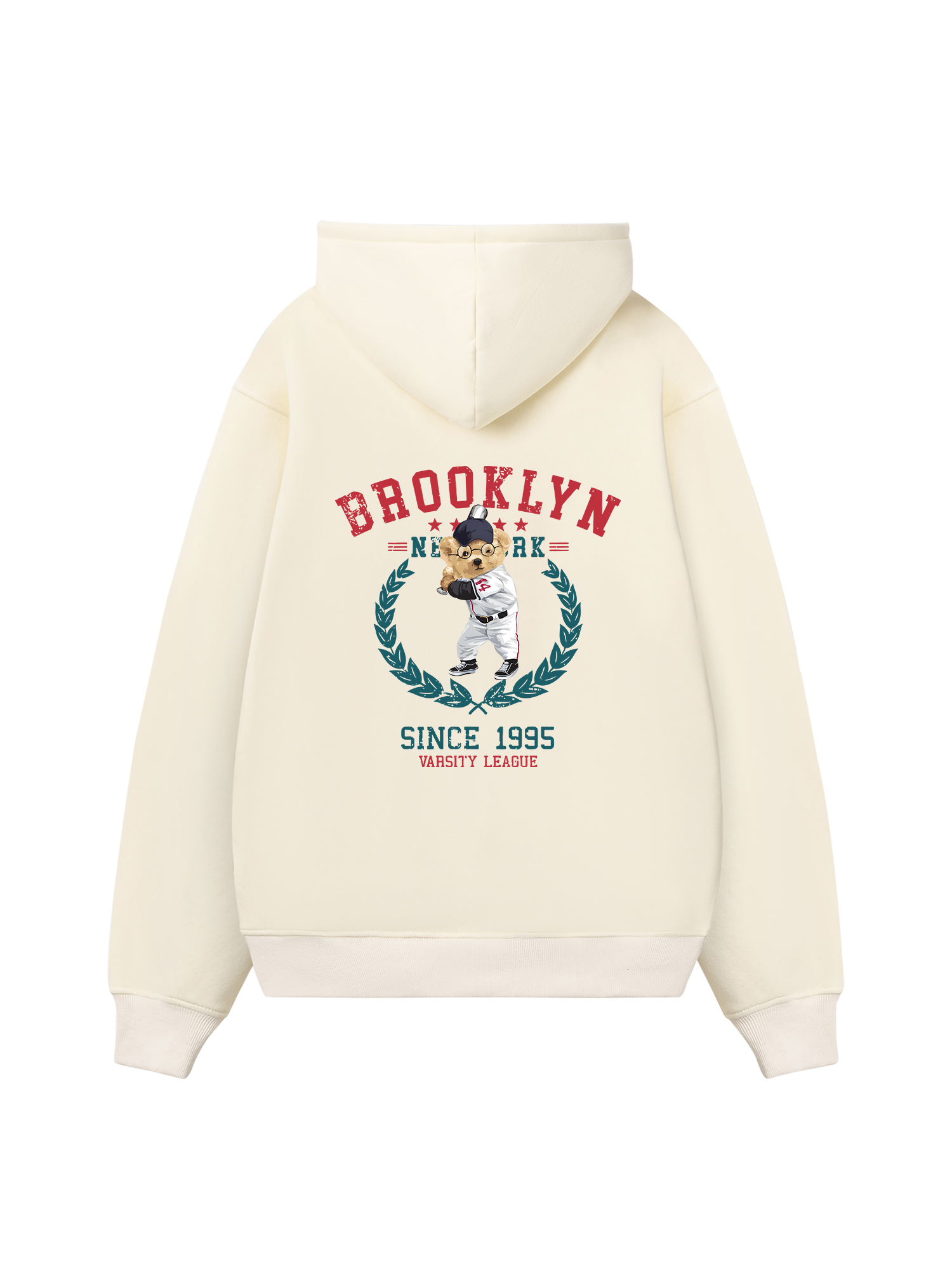 Baseball Teddy Team Hoodie