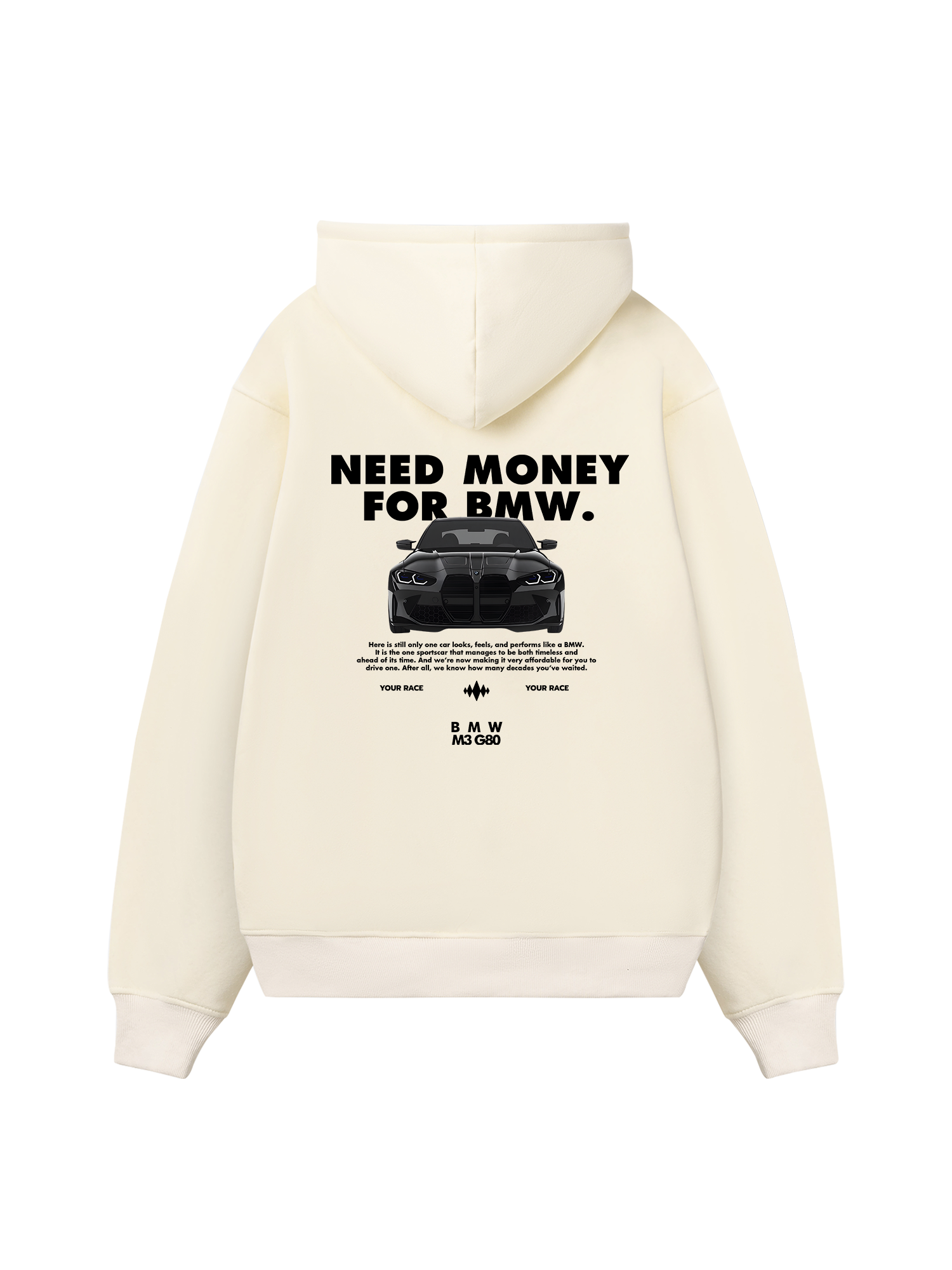 BMW M3 G80 Black Hoodie