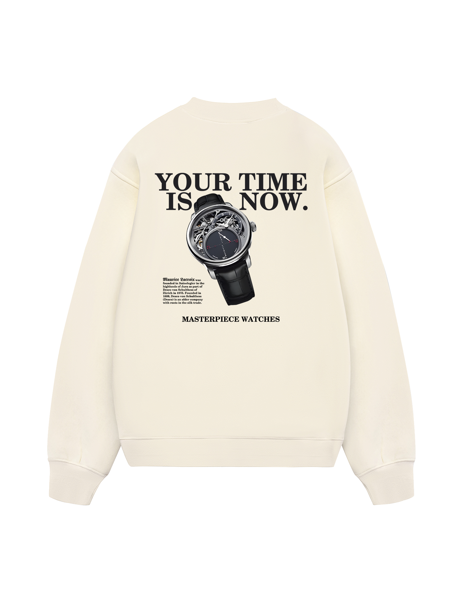 Watch Your Time Is Now Sweater