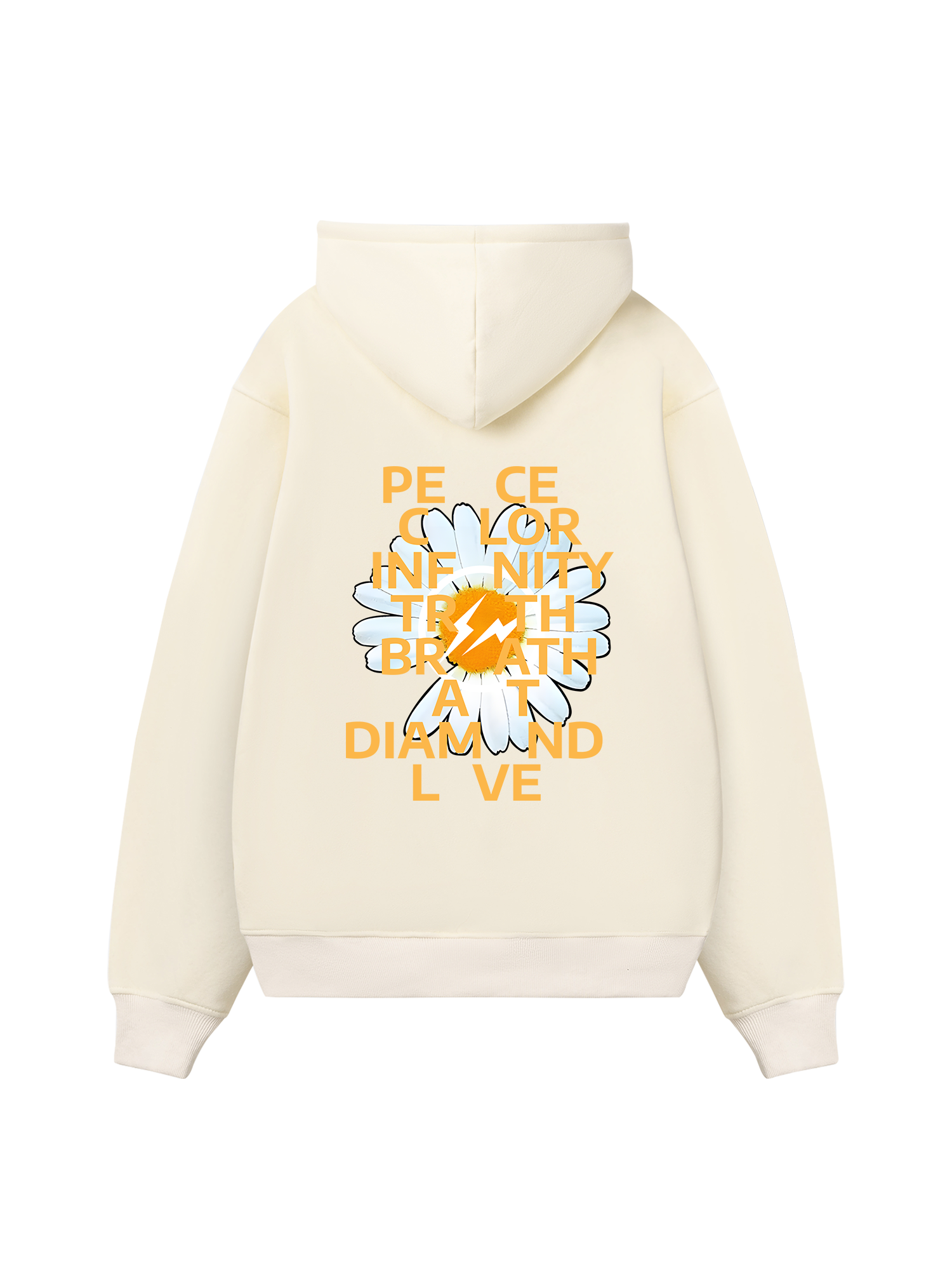 Floral Peace Color Love Hoodie
