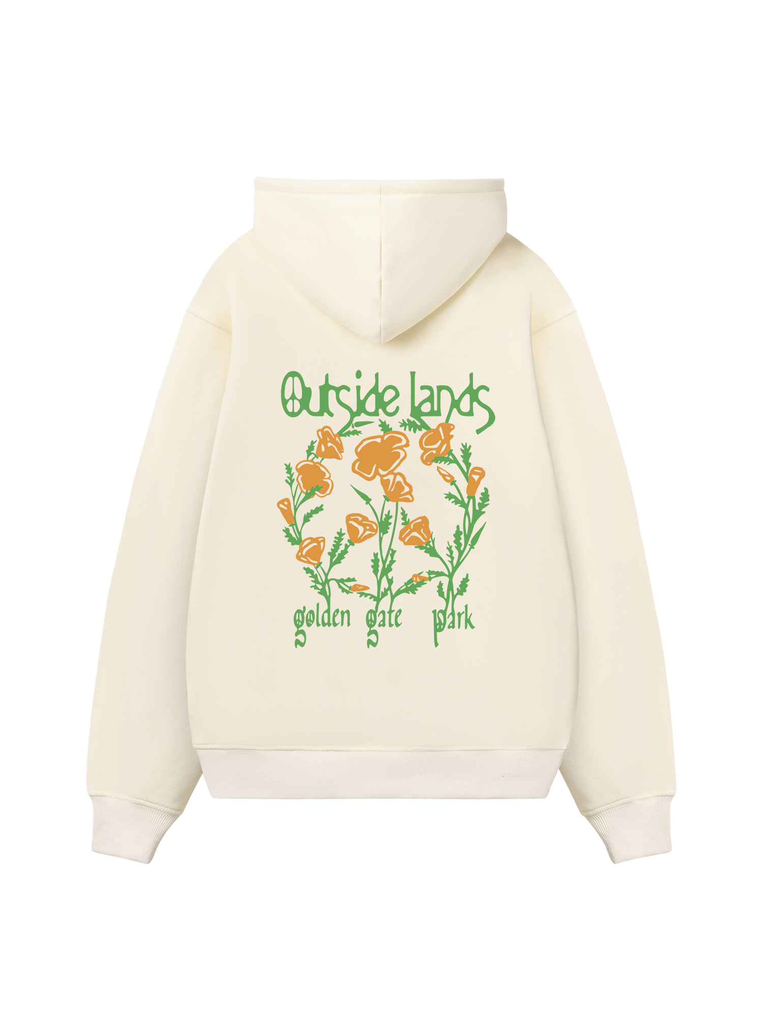 Floral Outside Lands Hoodie