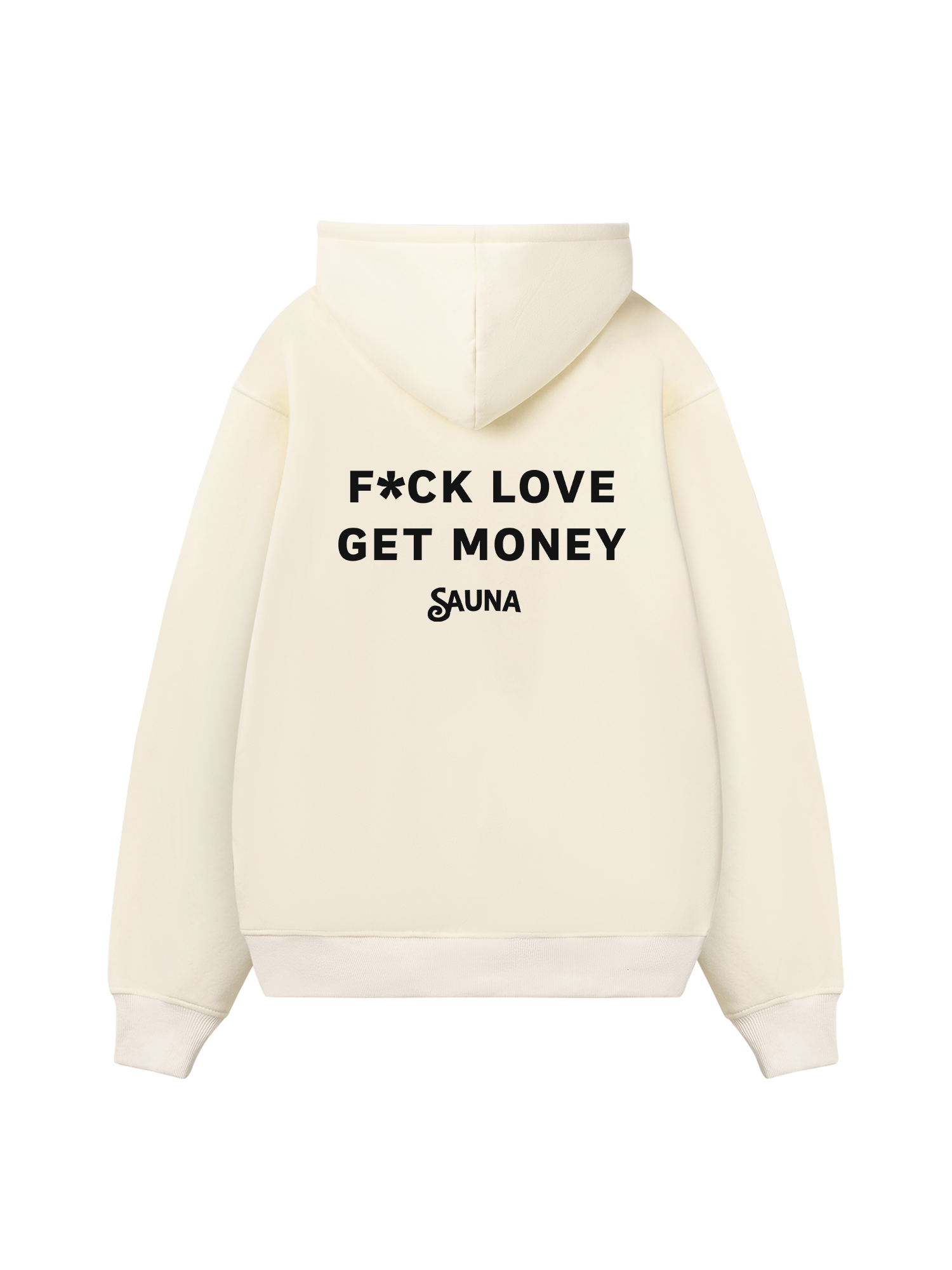 Rapper Fuck Love Get Money Hoodie