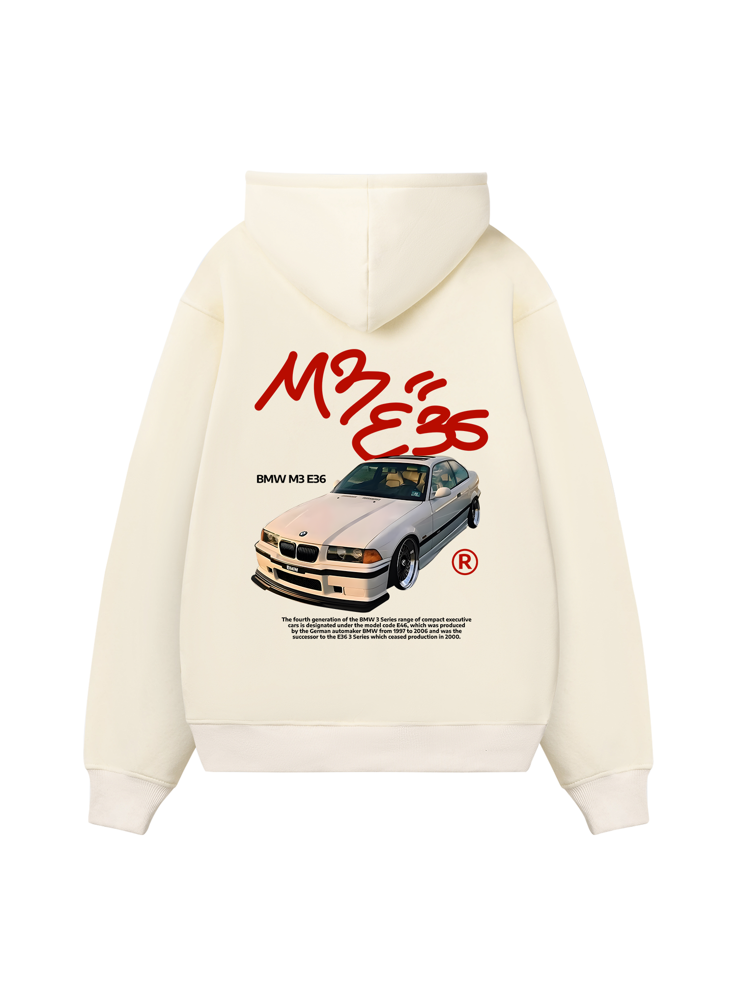 BMW M3E36 Street Style Hoodie