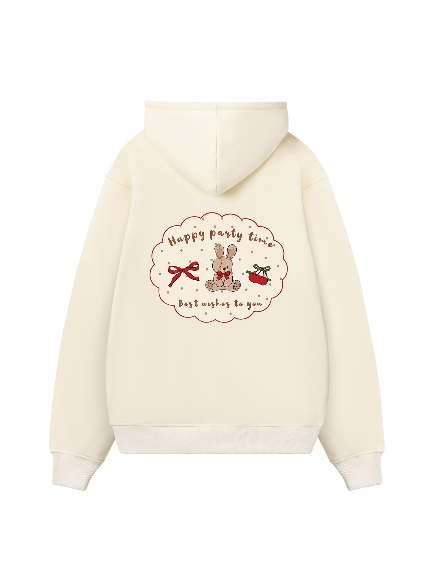 Girly Mood Sweet Teddy Hoodie
