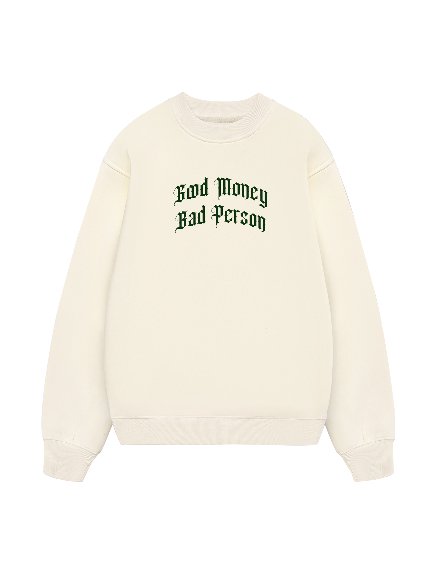 Money Bad Person Sweater