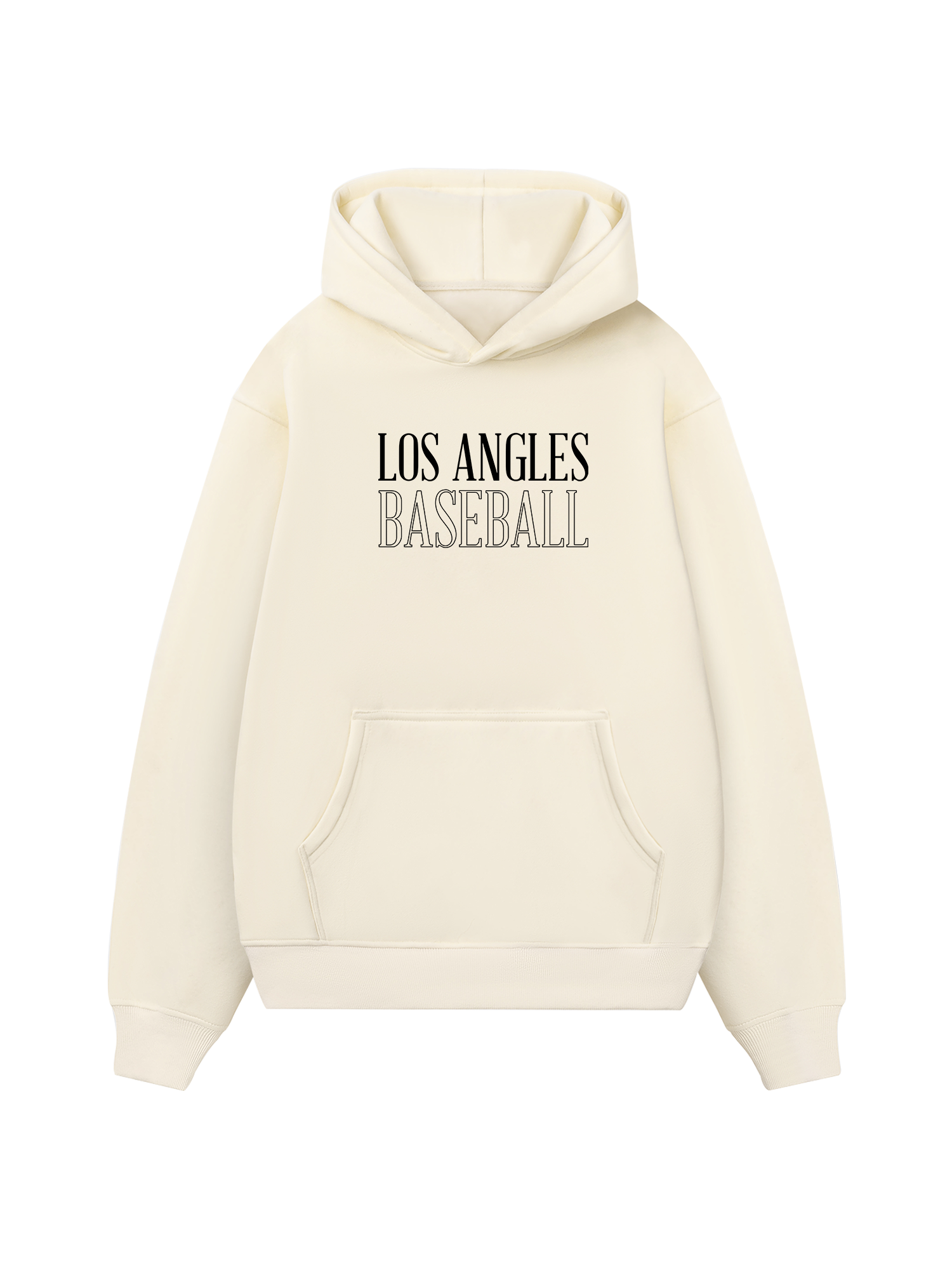 Baseball Basic Los Angles Hoodie