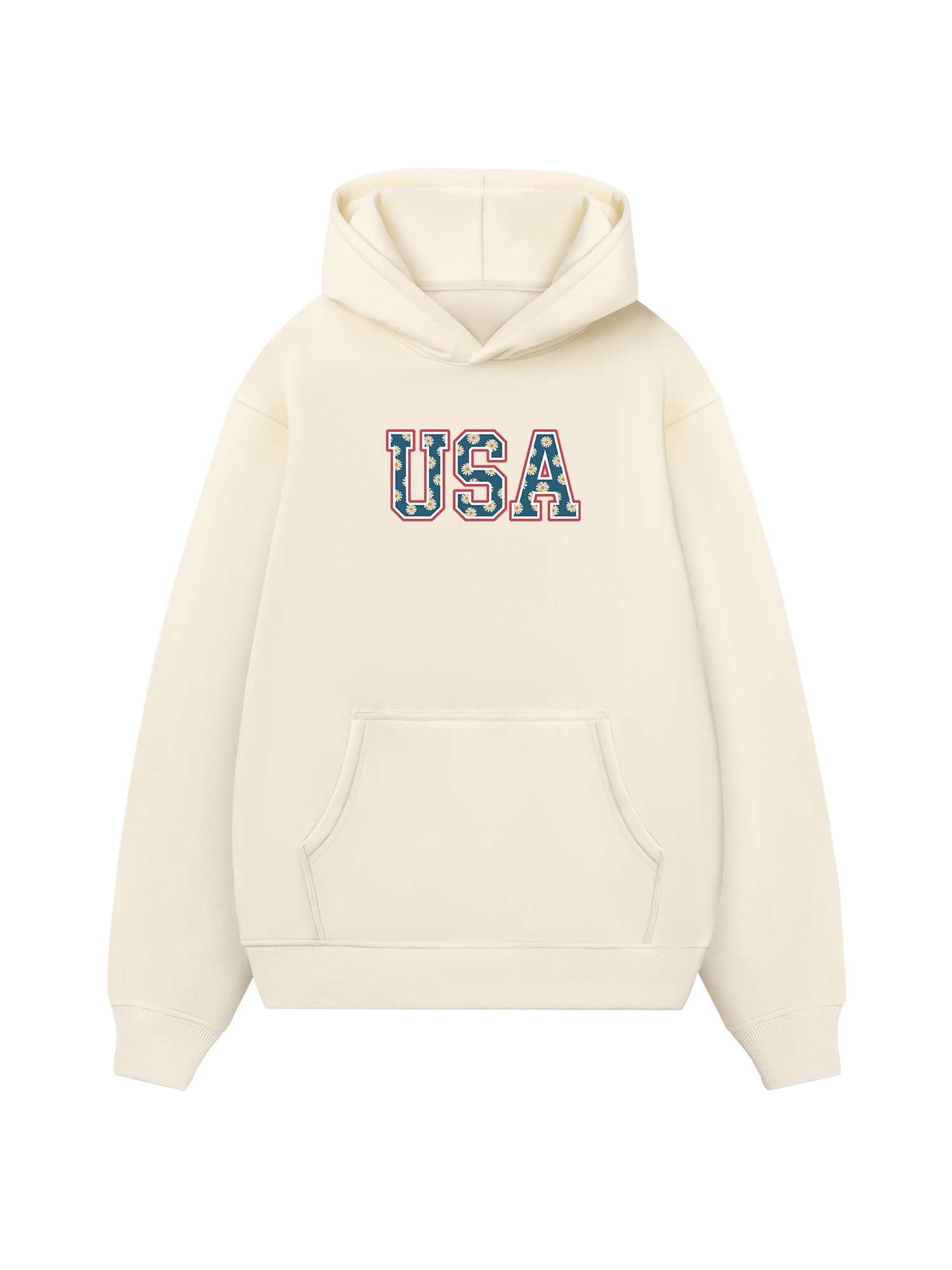 USA Daisy Season Hoodie
