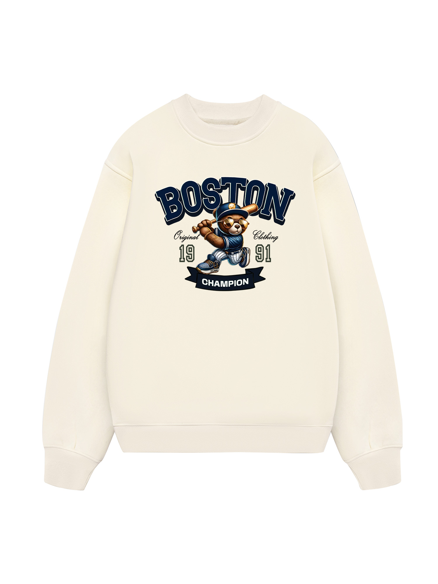 Baseball Boston Teddy Sweater