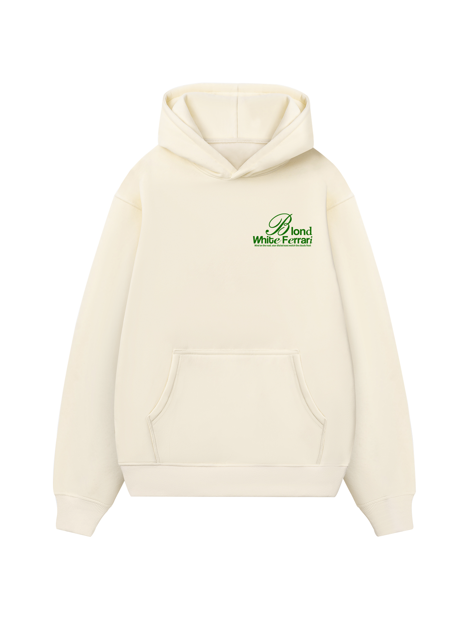 Ferrari Blond White Hoodie