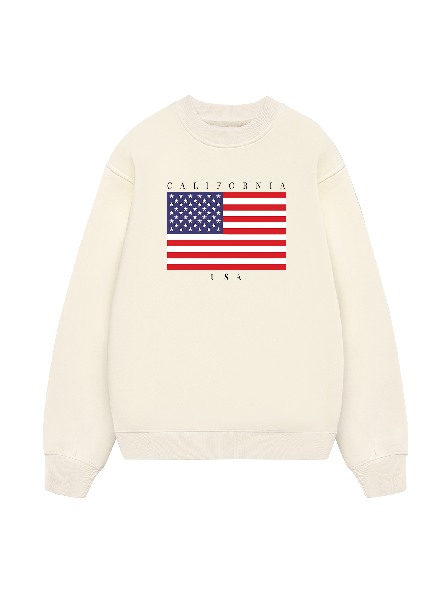 USA California Basic Style Sweater