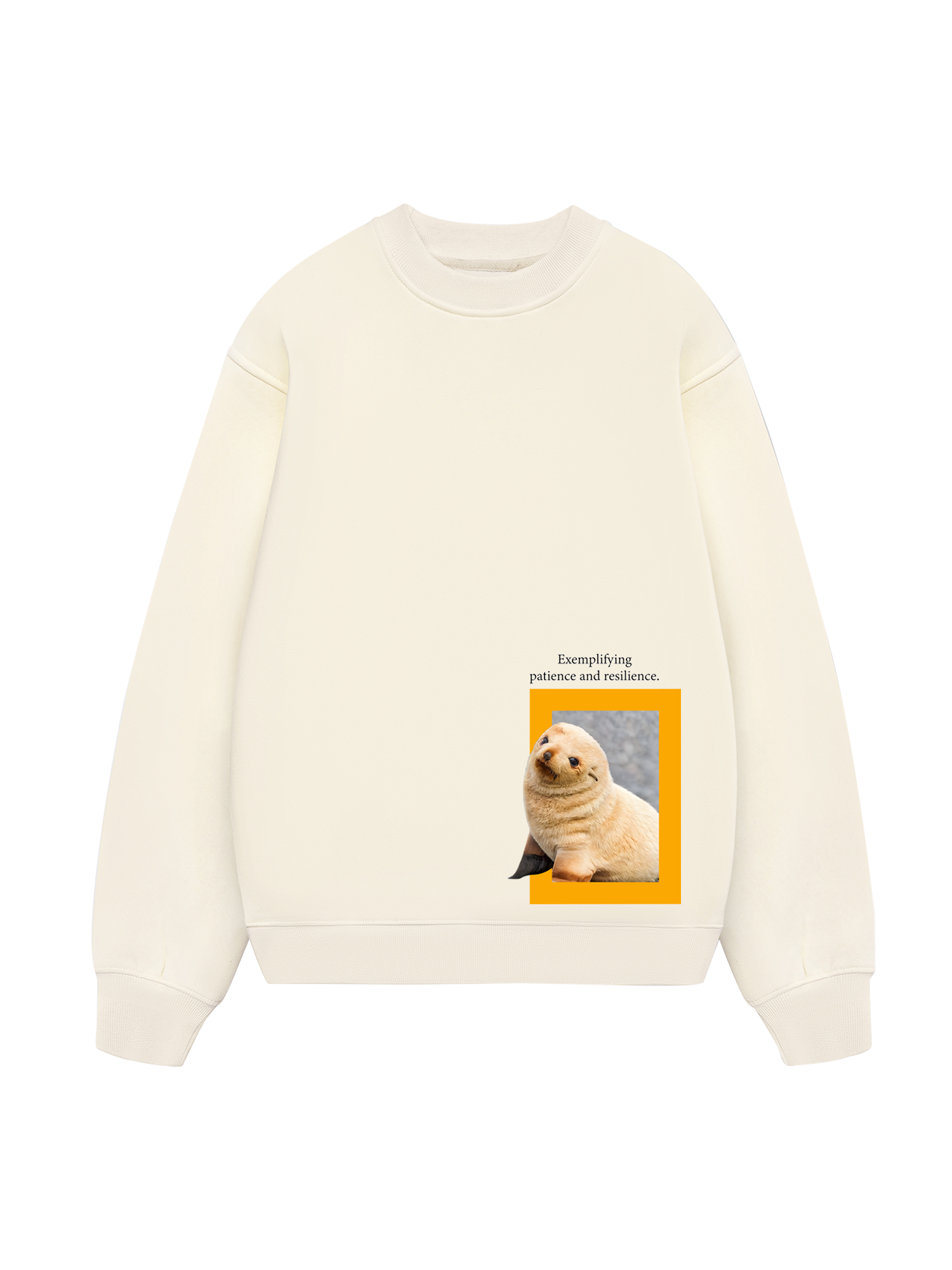 Wild Life Exemplifying Patience Sweater